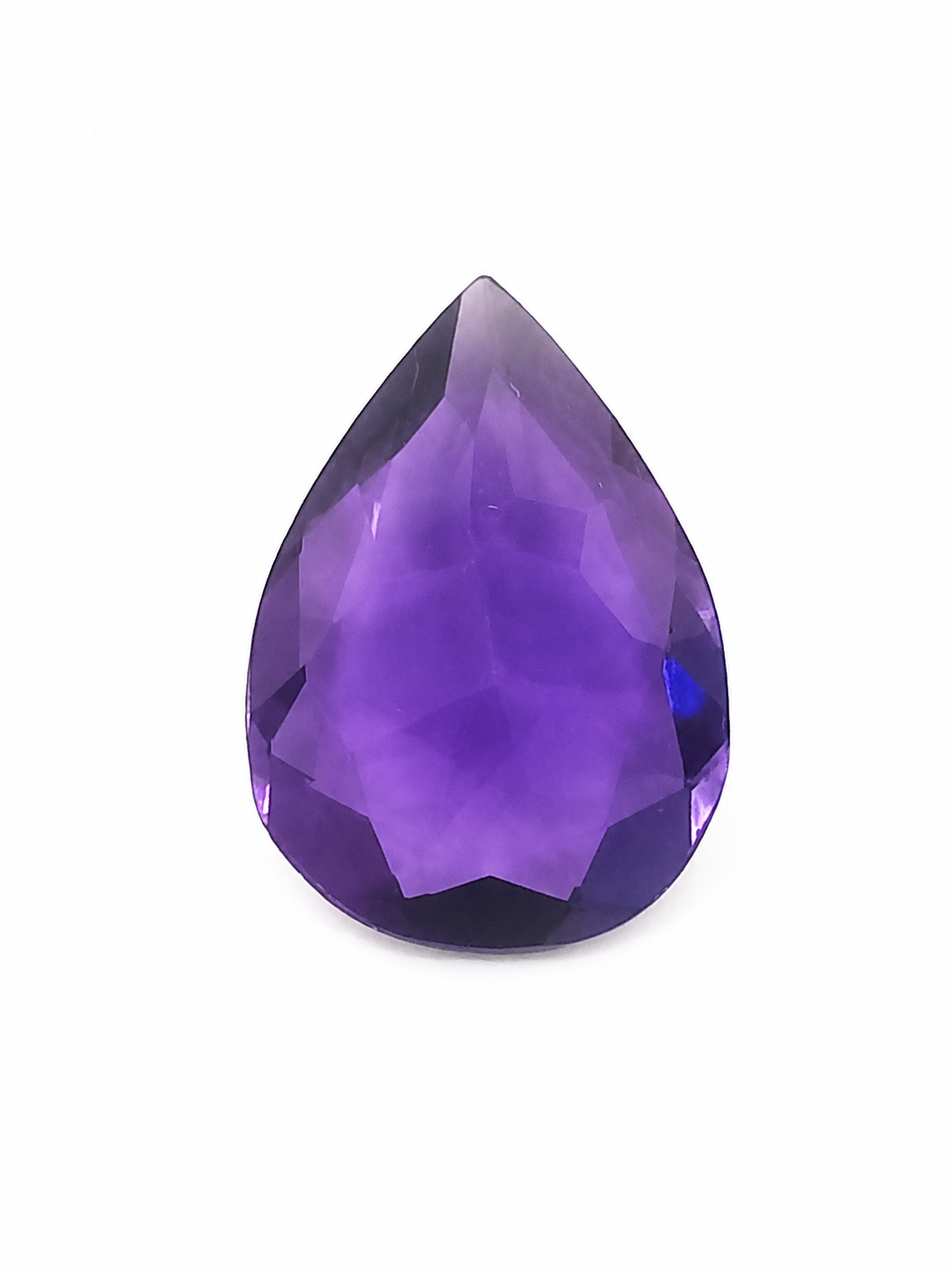 Natural Amethyst Pear Mixed Cut Gemstone – 9.16 Carats Certified Purple Quartz - Image 4