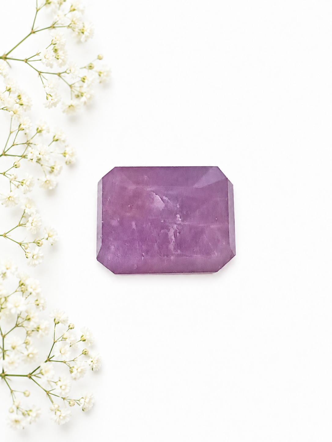 Premium 14.72 Cts Certified Natural Ruby (Manik) Octagonal Step Cut - Image 3
