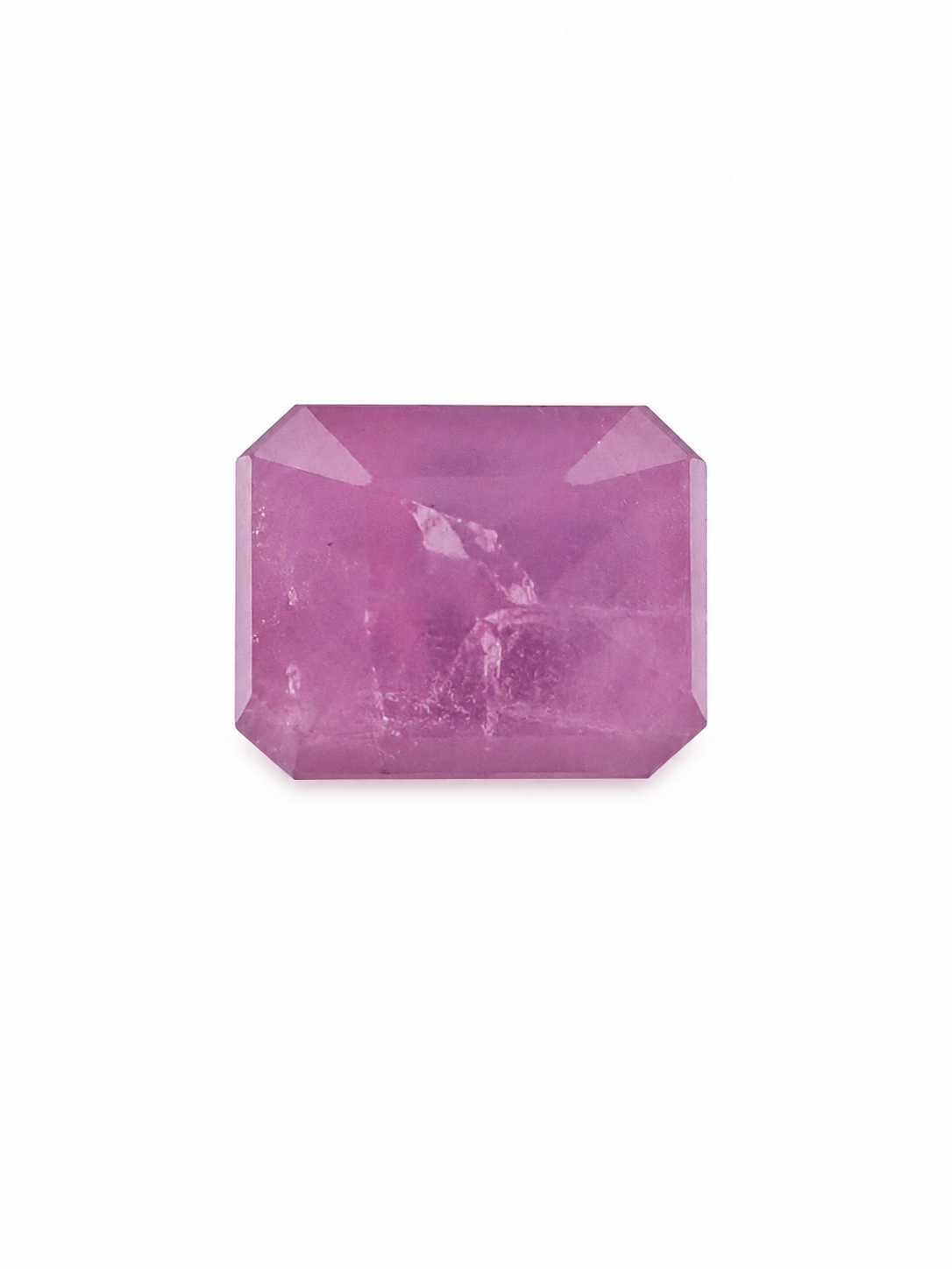 Premium 14.72 Cts Certified Natural Ruby (Manik) Octagonal Step Cut