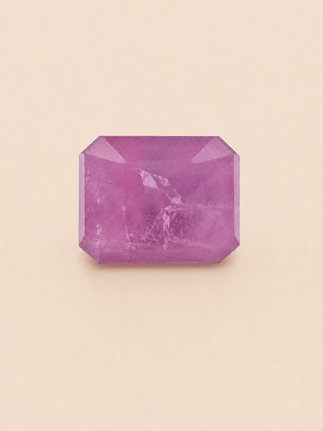 Premium 14.72 Cts Certified Natural Ruby (Manik) Octagonal Step Cut - Image 5