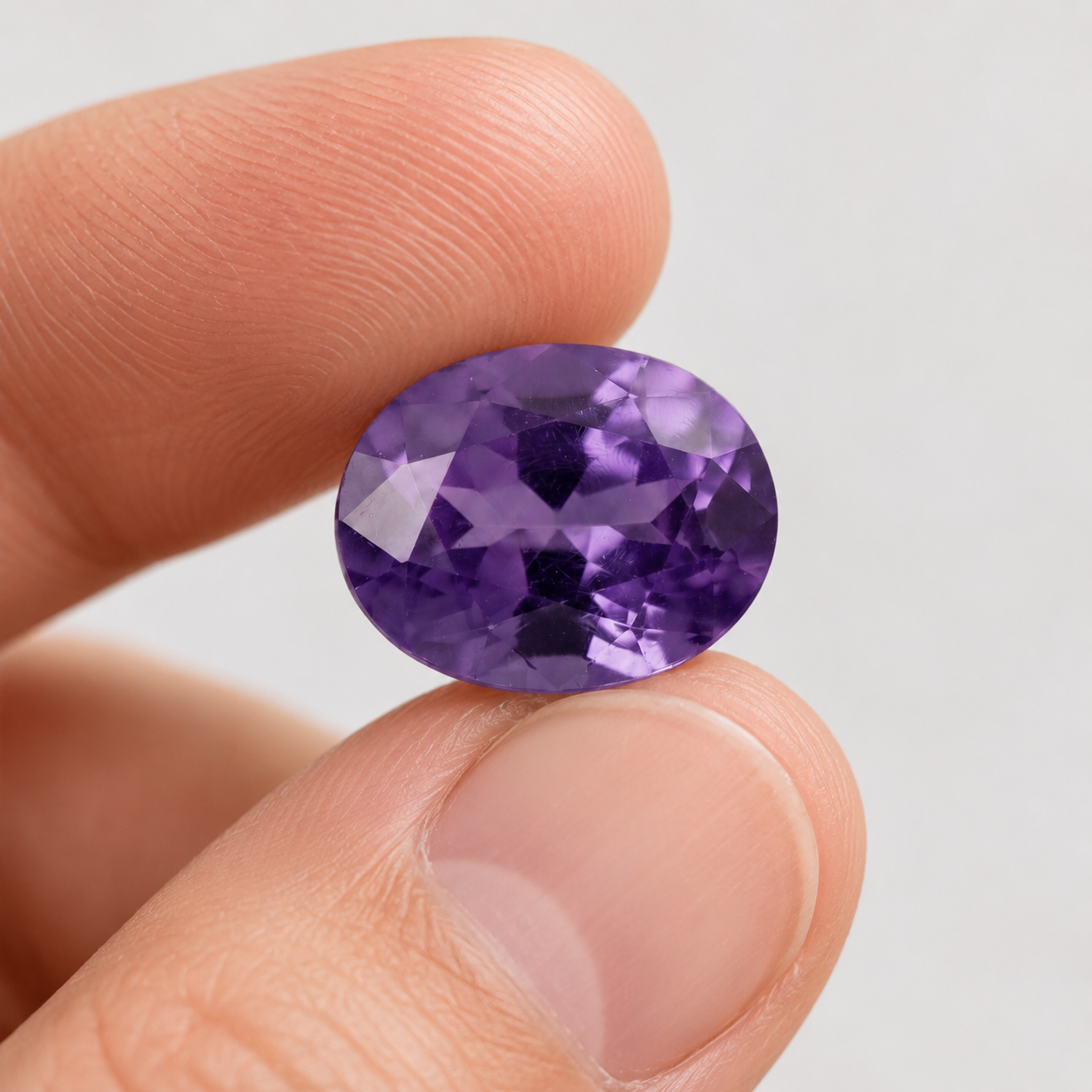 Natural Amethyst Gemstone | 4.27 Carats Purple - Image 4