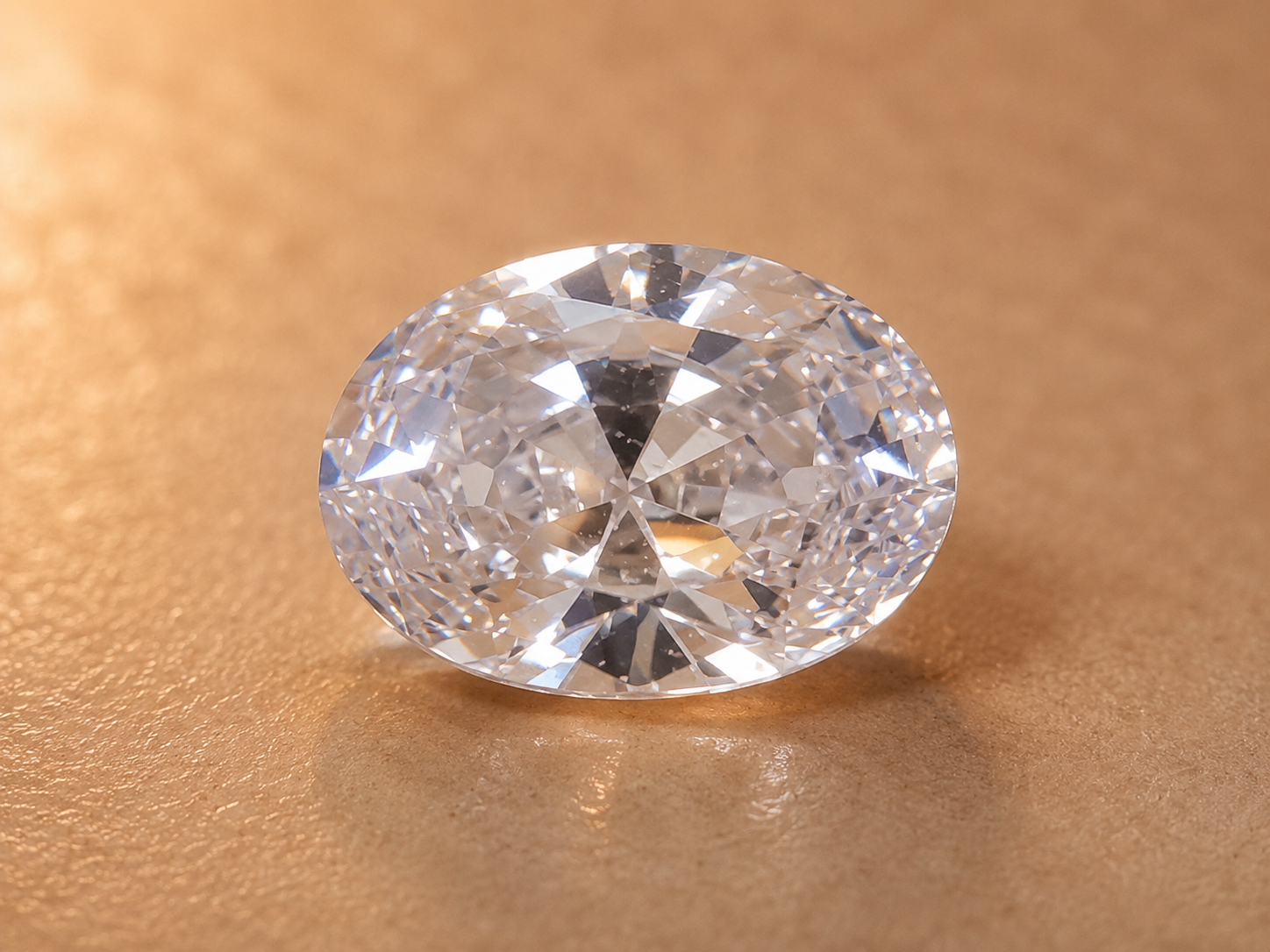 Natural White Zircon Gemstone – Oval Cut | 7.40 CT | Certified Loose Gemstone - Image 3
