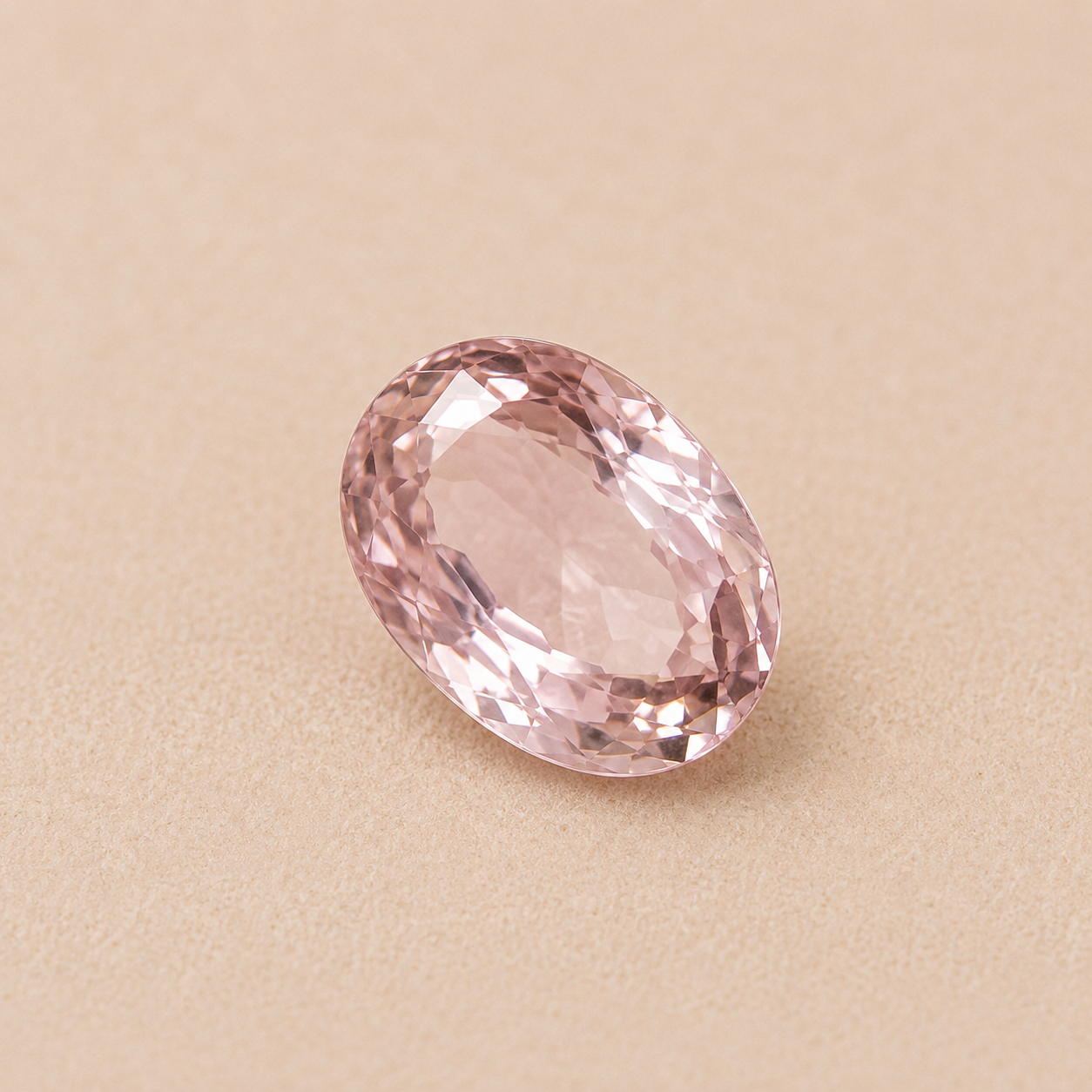 Natural Pink Zircon Gemstone – Oval Cut | 5.85 CT | Certified Loose Gemstone - Image 2