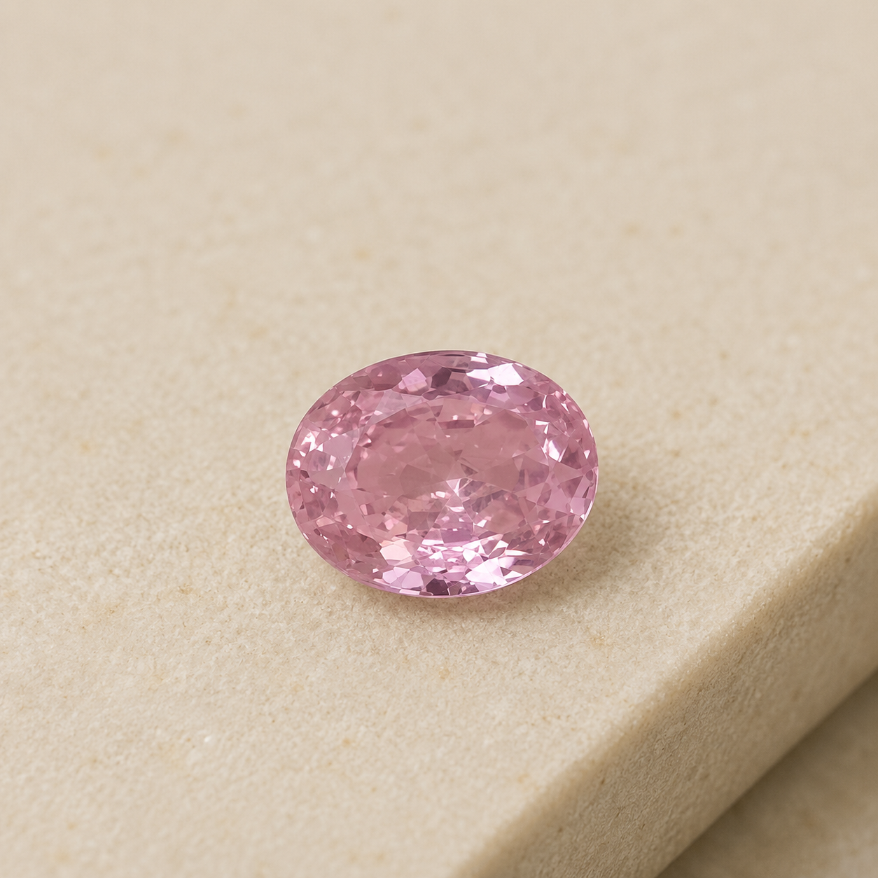 Natural Pink Zircon Gemstone – 5.65 CT Oval Cut Loose Gemstone - Image 3