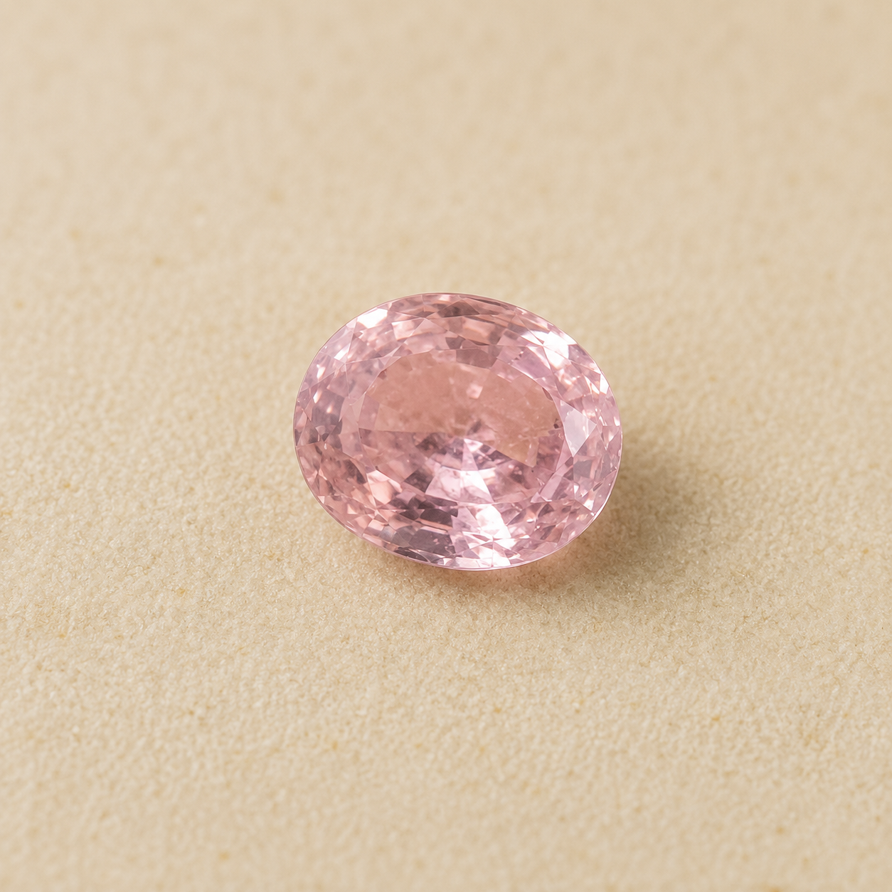 Natural Pink Zircon Gemstone – 5.65 CT Oval Cut Loose Gemstone - Image 4