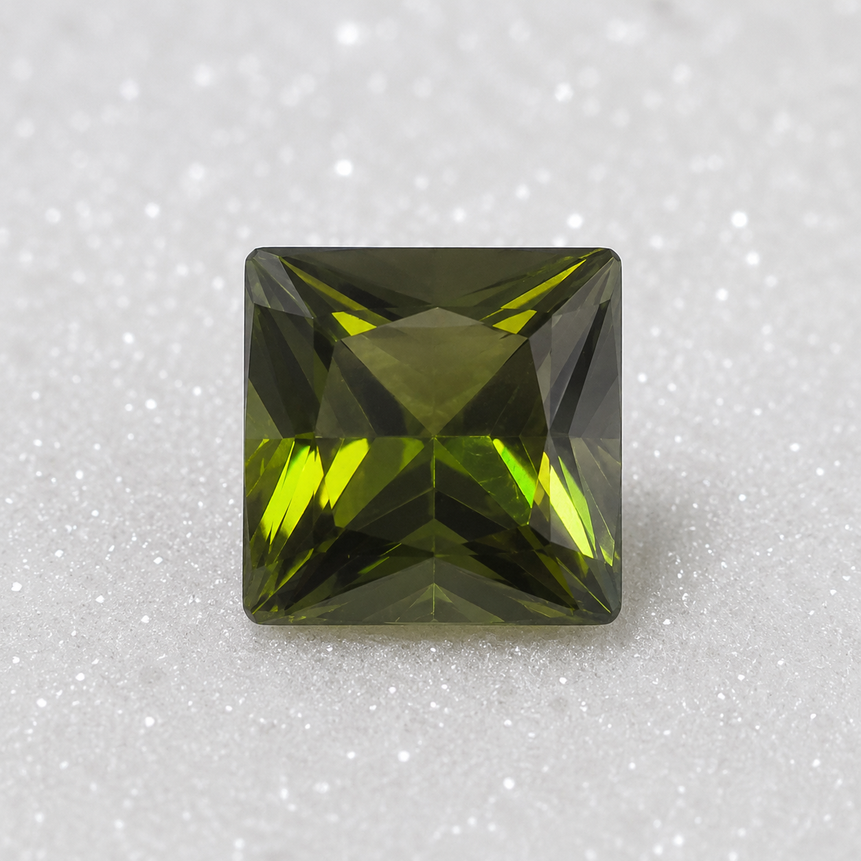 Natural Green Zircon Loose Gemstone – 5.85 CT