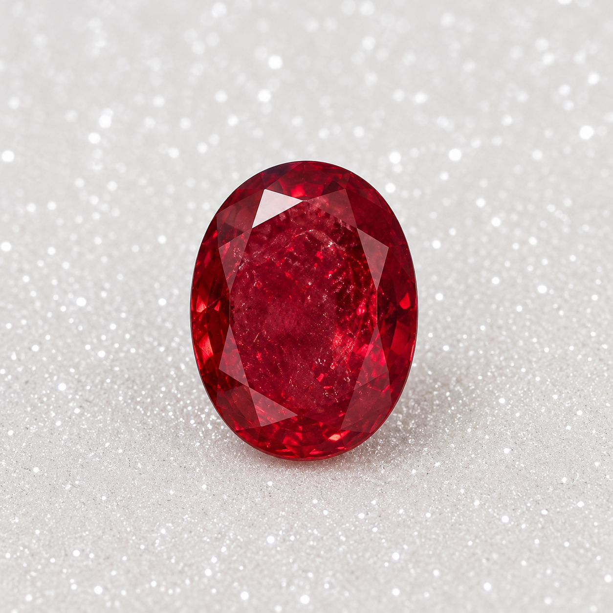 Natural Red Zircon Loose Gemstone – 6.65 CT
