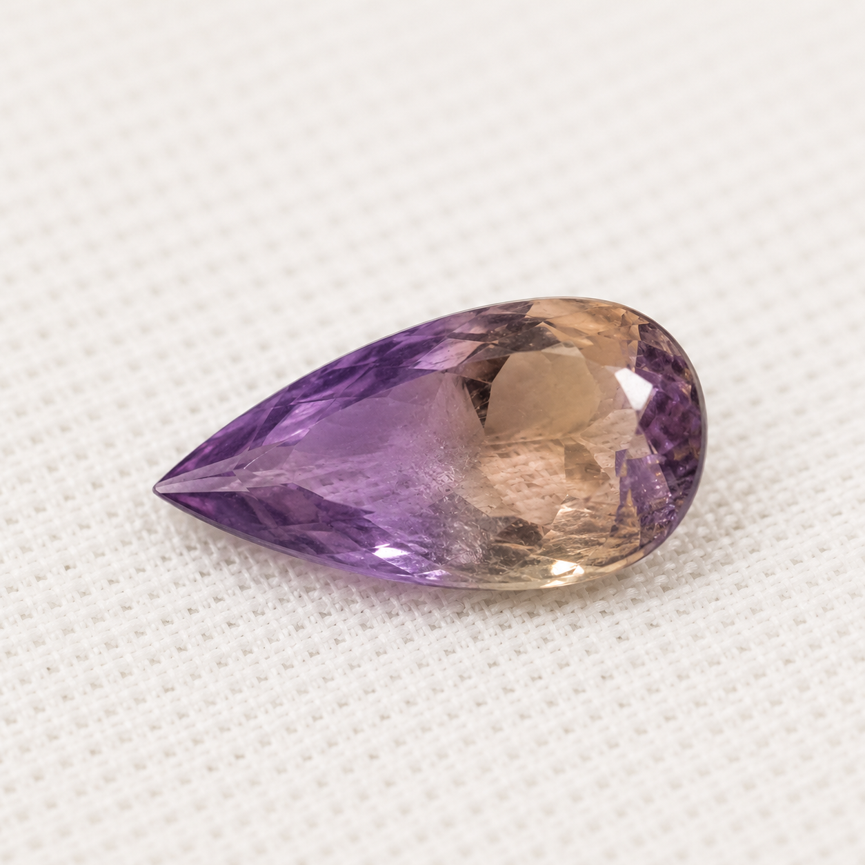 Natural Ametrine Gemstone – Pear Mixed Cut | 4.85 Carat - Image 5