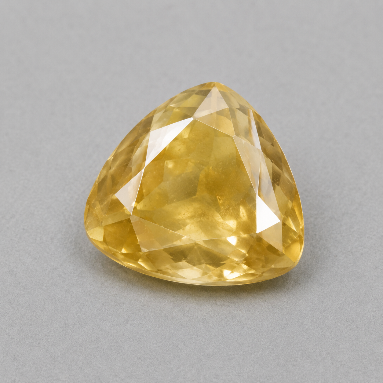 Natural Certified Citrine Gemstone – Pear Mixed Cut | 4.90 Carat Yellow Quartz - Image 3