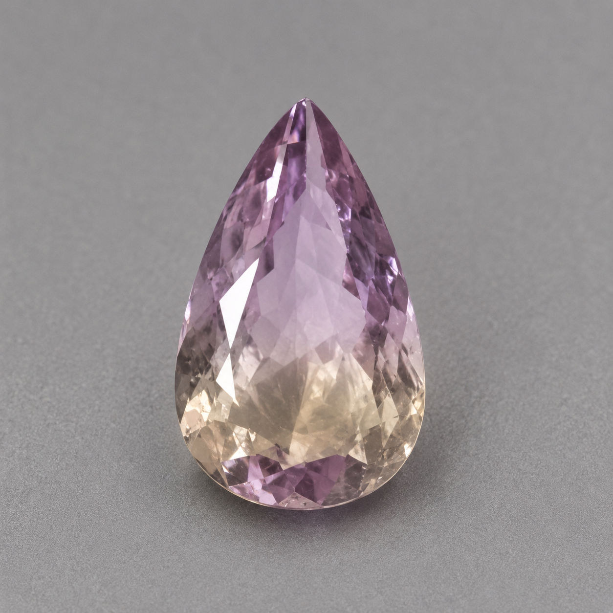Natural Ametrine Gemstone – Pear Mixed Cut | 4.85 Carat