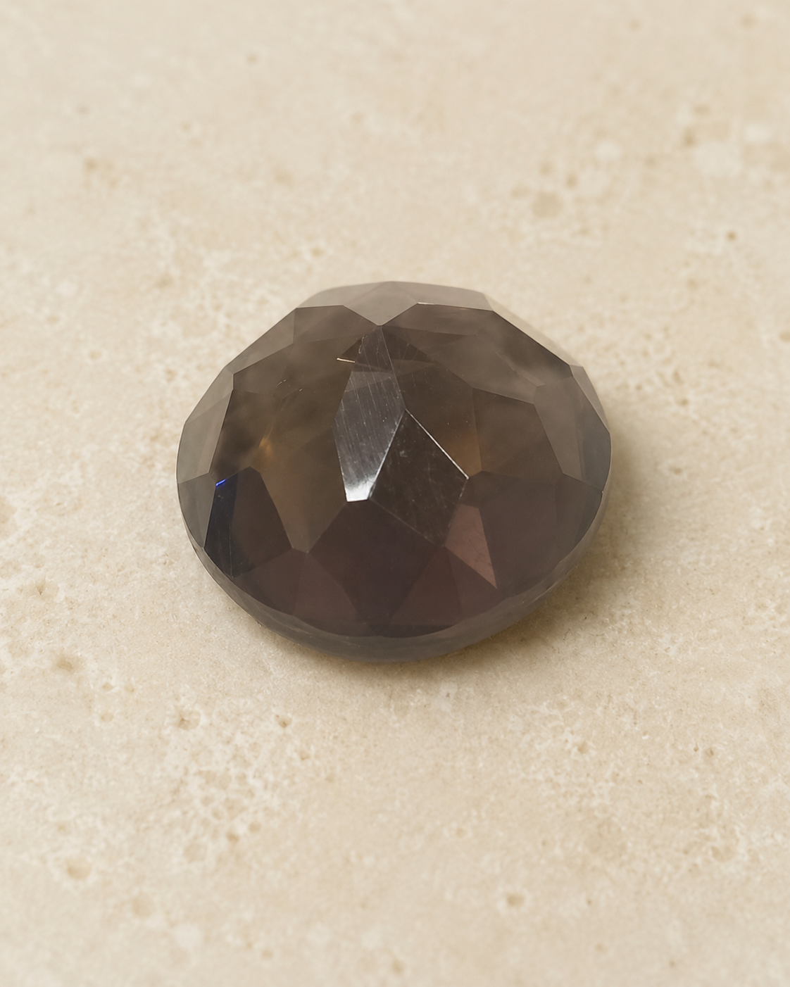 Natural Smoky Quartz Round Cut Gemstone – 18.61 Ct - Image 4