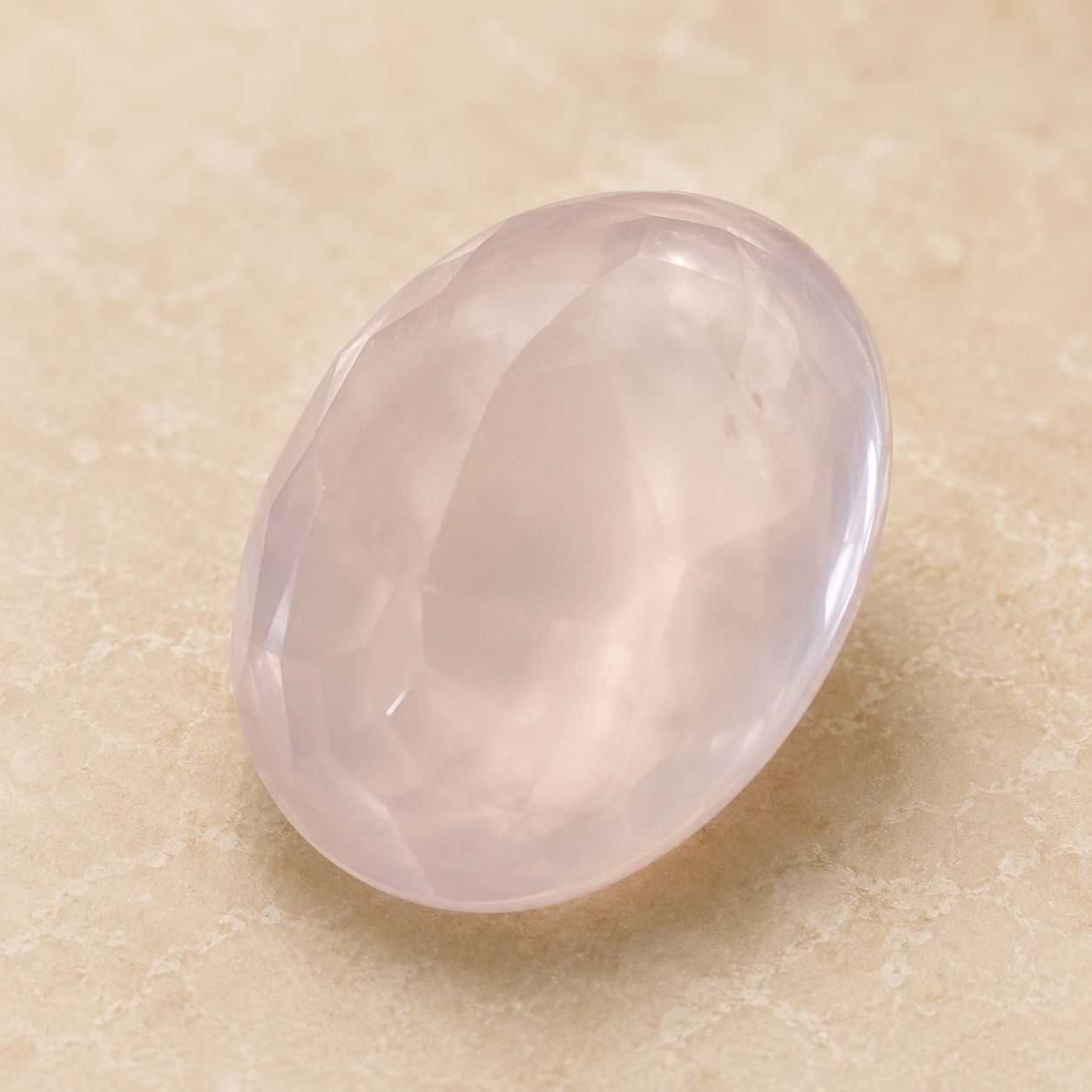 Natural Rose Quartz Gemstone (Loose Certified Stone) - Image 4