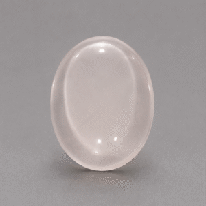 Natural Rose Quartz Gemstone – 27.85 Carat Oval Cabochon