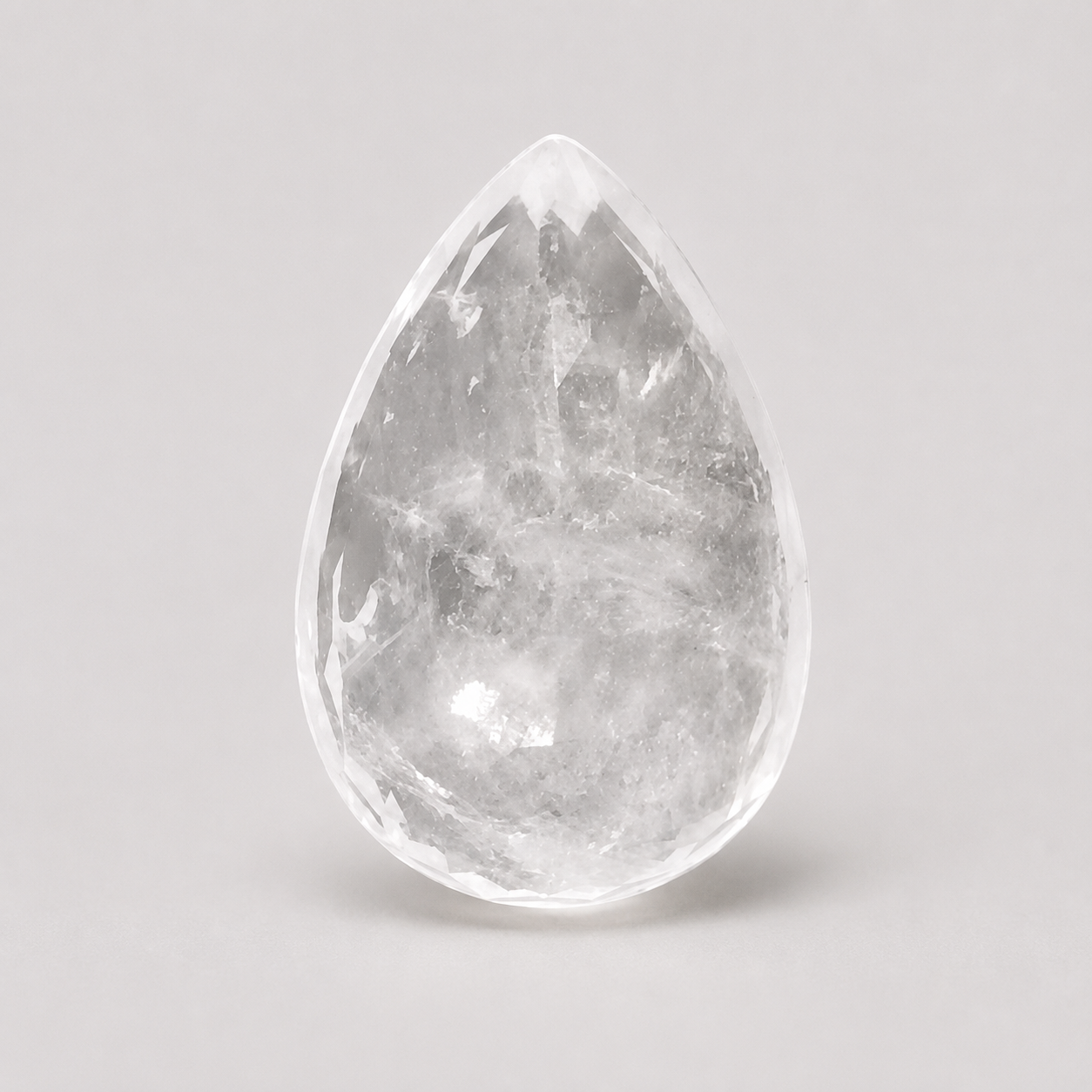 Natural Aquamarine Gemstone – 21.10 Carat Pear Cut (Certified)