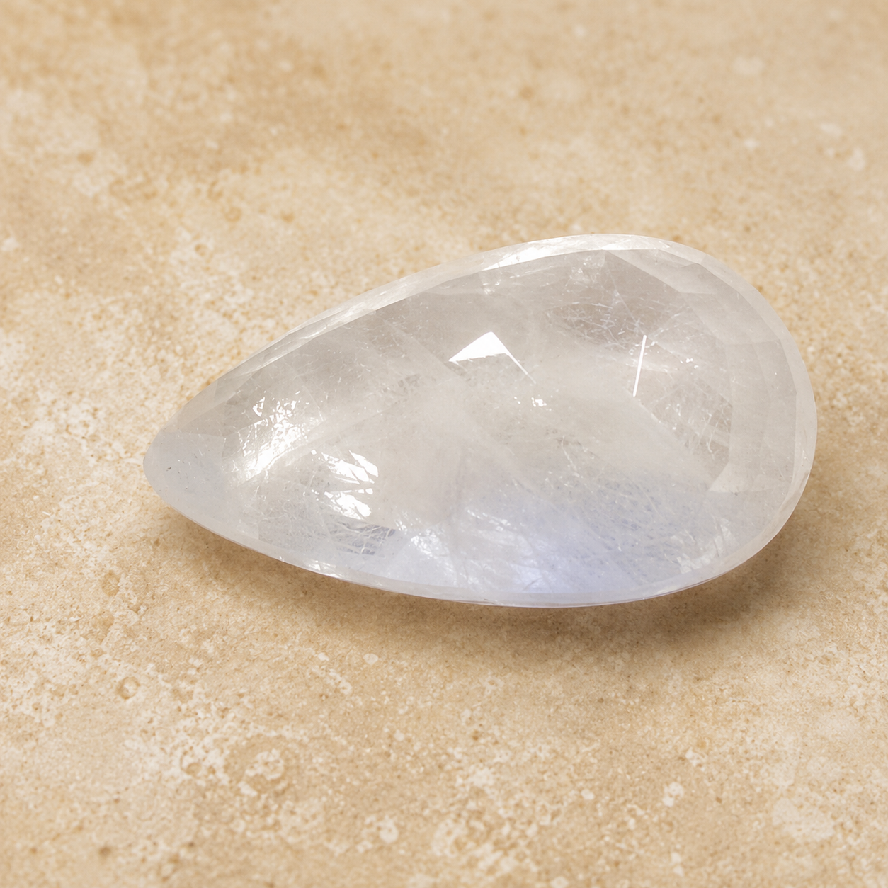 Natural Aquamarine Gemstone – 21.10 Carat Pear Cut (Certified) - Image 5