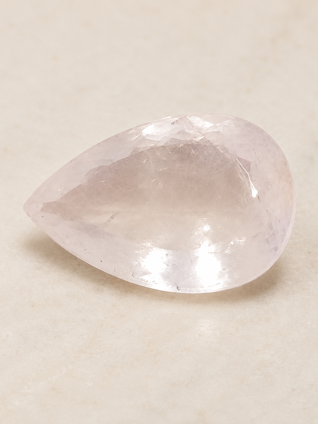Natural Aquamarine Gemstone – 21.10 Carat Pear Cut (Certified) - Image 4