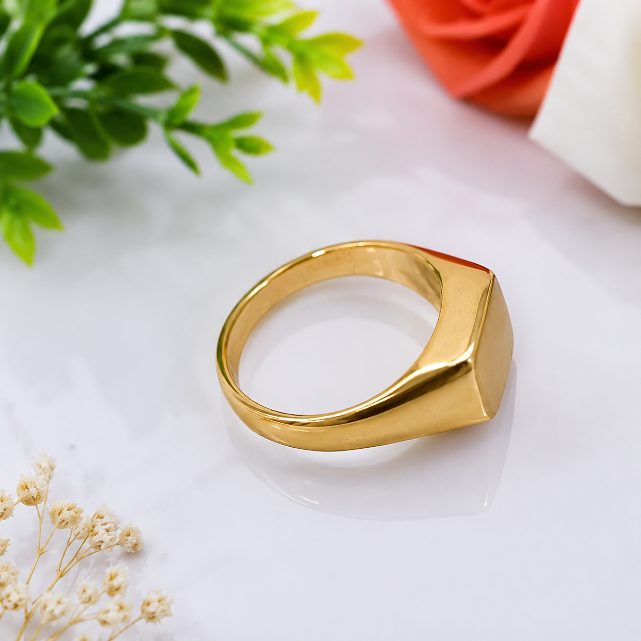 Natural Yellow Sapphire (Pukhraj) Gold Ring | Certified Jyotish Gemstone Ring - Image 3