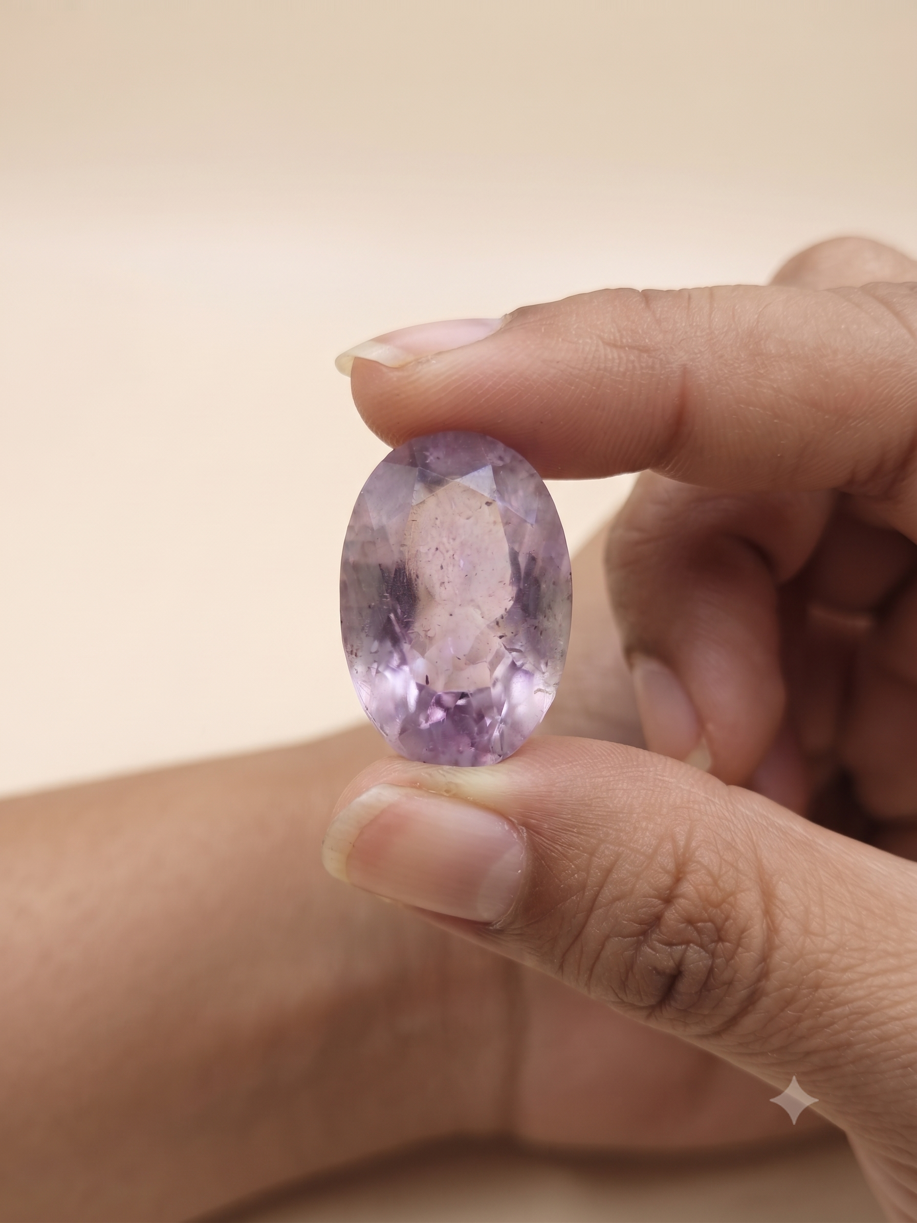 Natural Ametrine Gemstone – 9.00 Ct Oval Mixed Cut Purple & Golden Quartz Loose Gemstone - Image 2