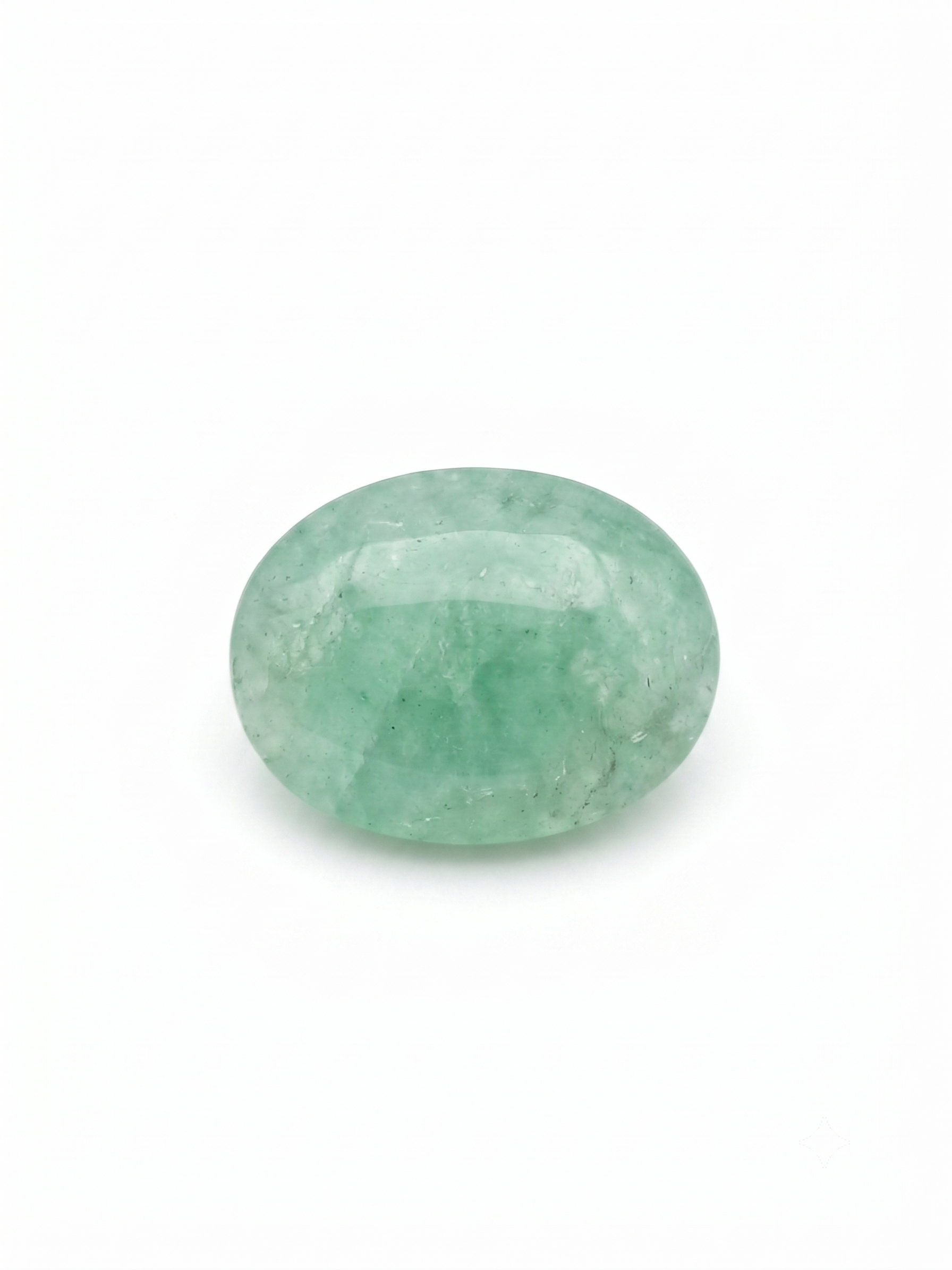 Natural Emerald (Panna) – Oval Mixed Cut Loose Gemstone (6.50 Cts)