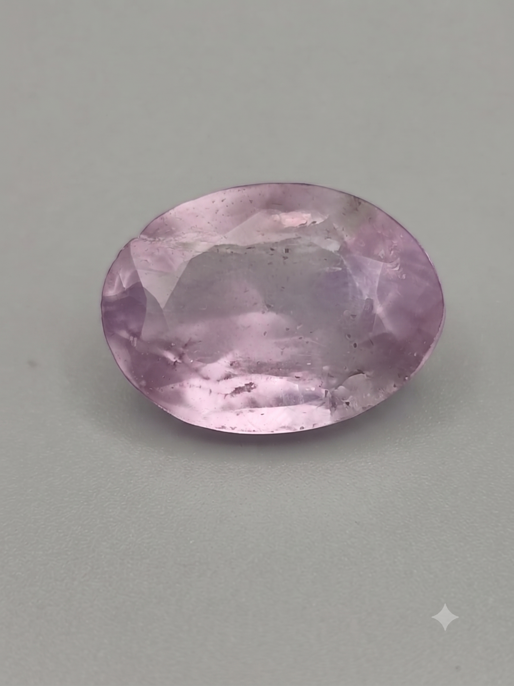 Natural Pink Ametrine Gemstone – 18.60 Ct Oval Mixed Cut Loose Quartz Gemstone - Image 3