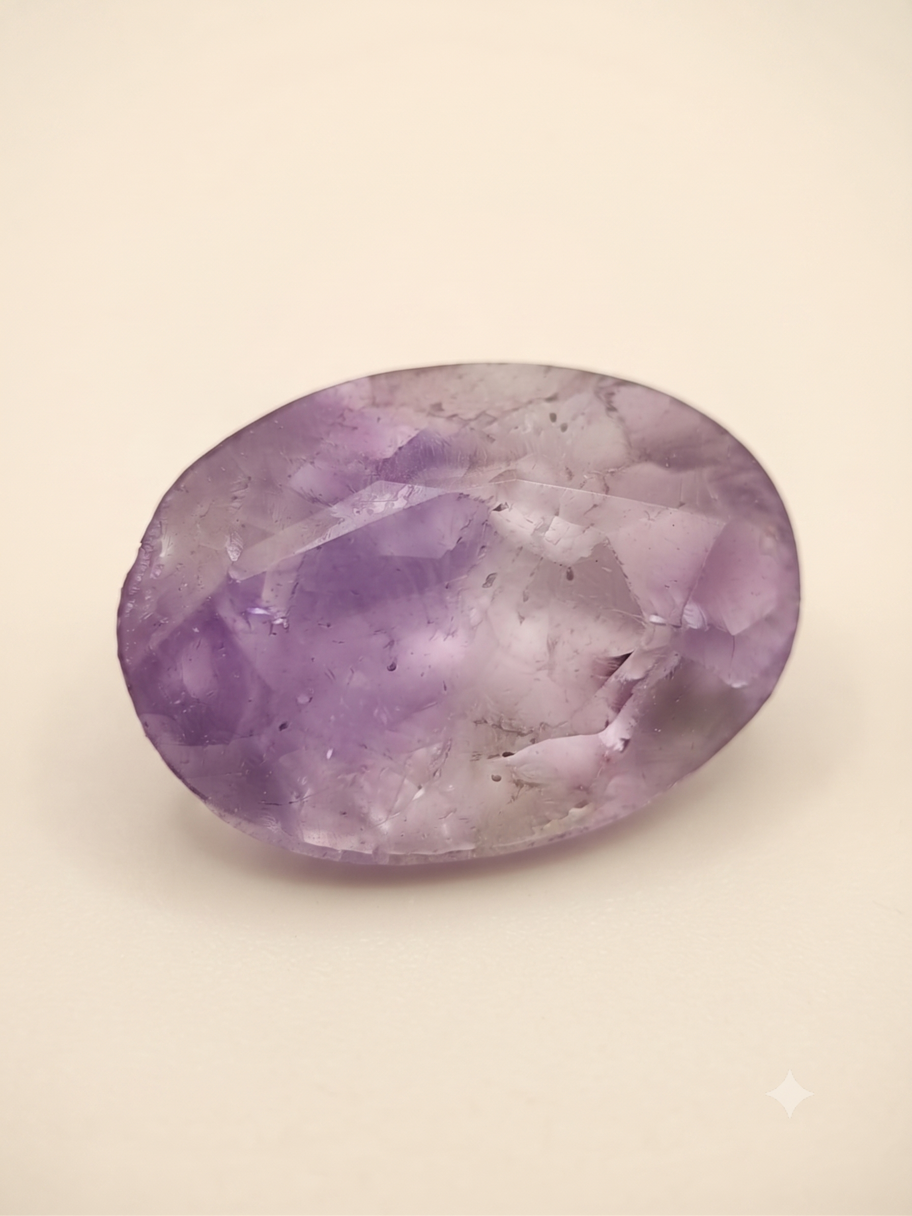 Natural Ametrine Gemstone – 9.00 Ct Oval Mixed Cut Purple & Golden Quartz Loose Gemstone - Image 4
