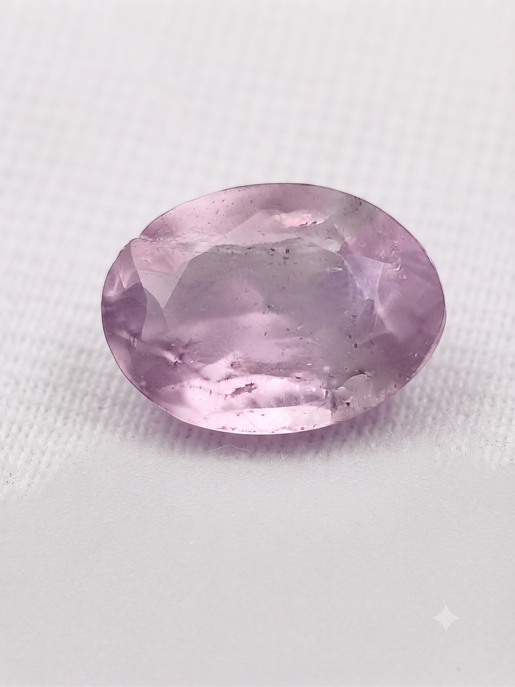 Natural Pink Ametrine Gemstone – 18.60 Ct Oval Mixed Cut Loose Quartz Gemstone - Image 4
