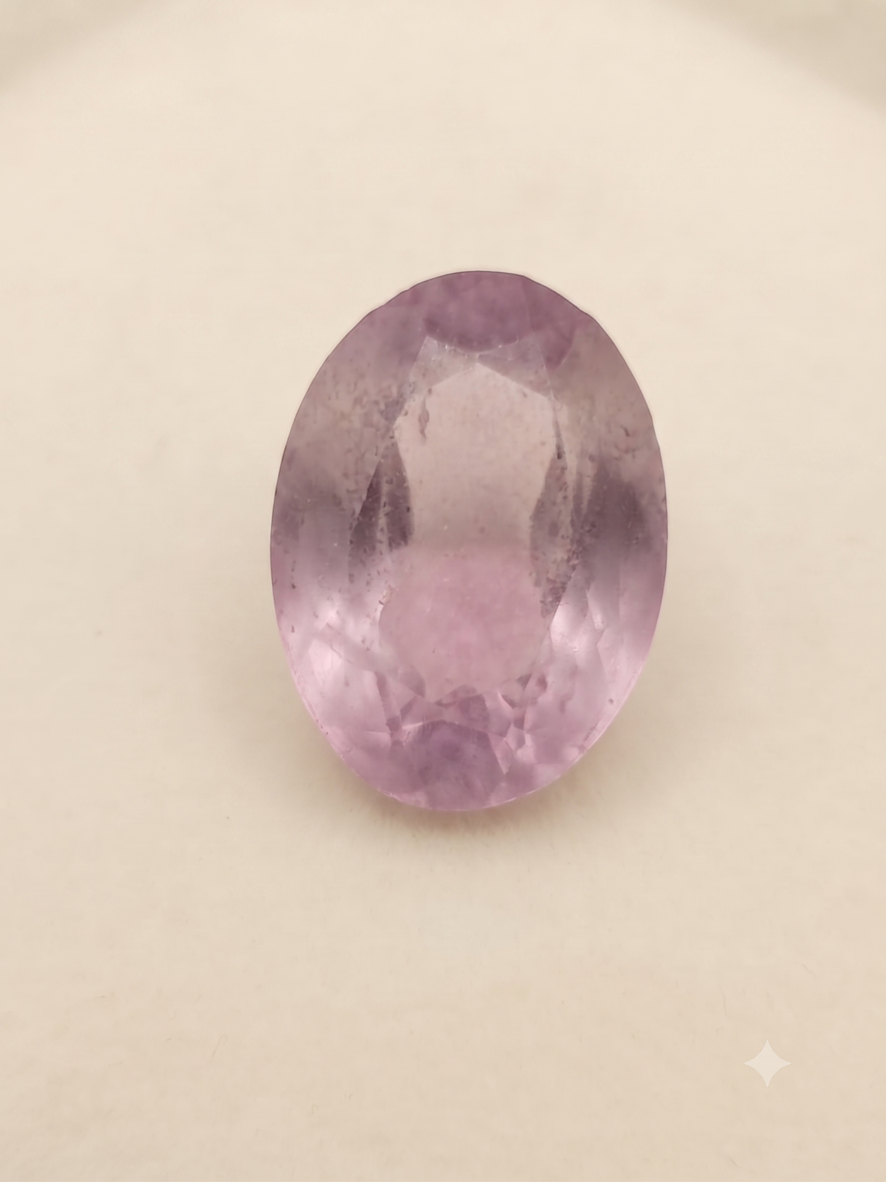 Natural Pink Ametrine Gemstone – 18.60 Ct Oval Mixed Cut Loose Quartz Gemstone - Image 2