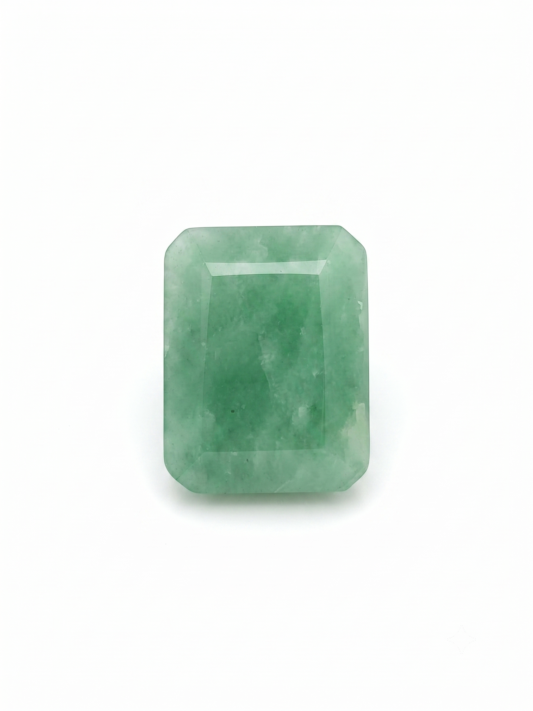 Natural Emerald (Panna) Gemstone – 9.52 Carat Certified Octagonal Step Cut Green Emerald - Image 2