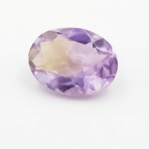 Natural Amethyst (Jamunia) Gemstone – 12.12 Carat Certified Oval Mixed Cut Purple Quartz Stone