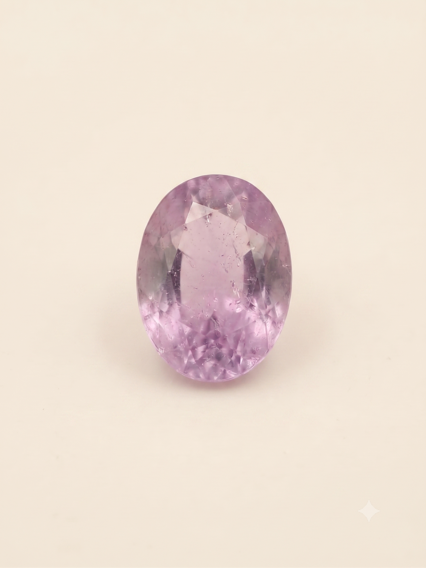 Natural Pink Ametrine Gemstone – 10.45 Ct Oval Mixed Cut Loose Quartz Gemstone