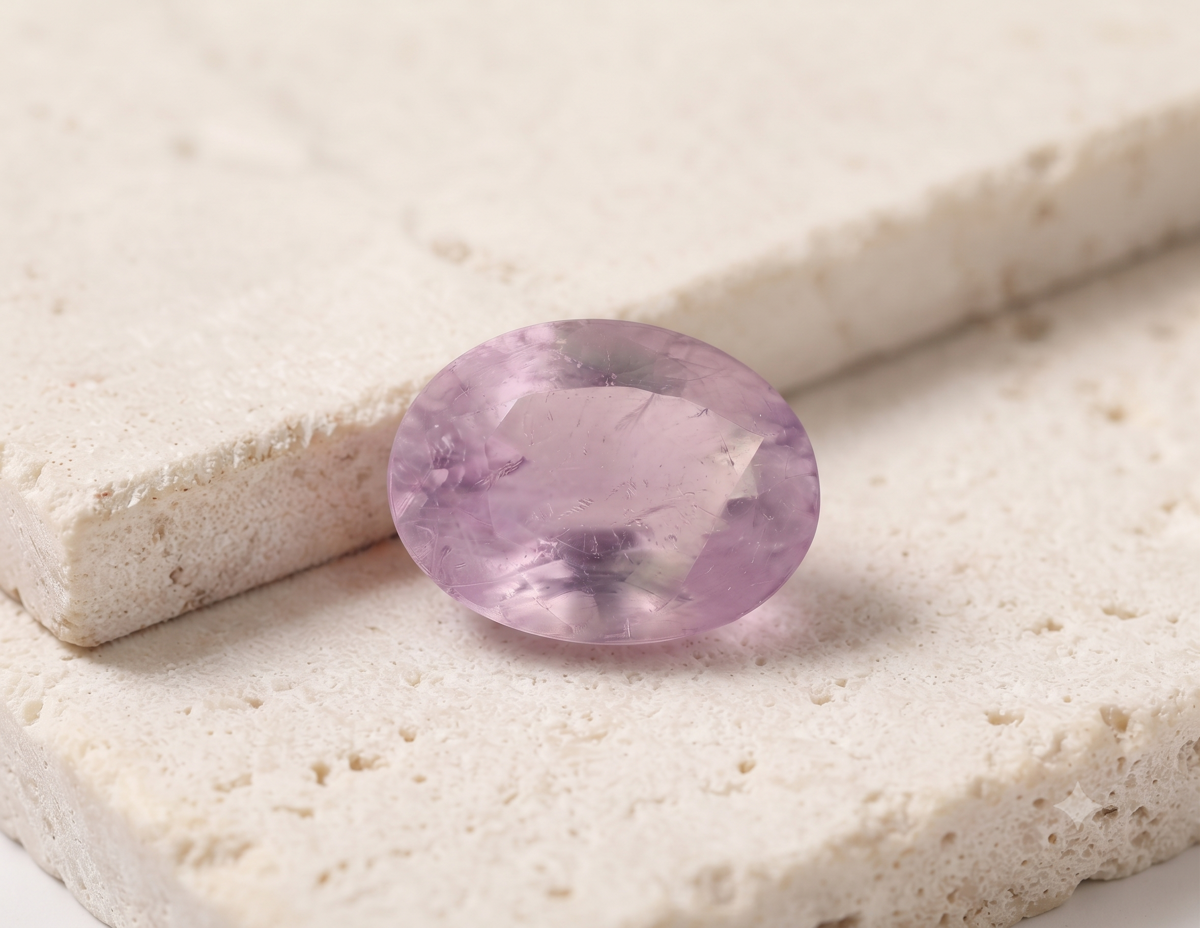 Natural Pink Ametrine Gemstone – 10.45 Ct Oval Mixed Cut Loose Quartz Gemstone - Image 3