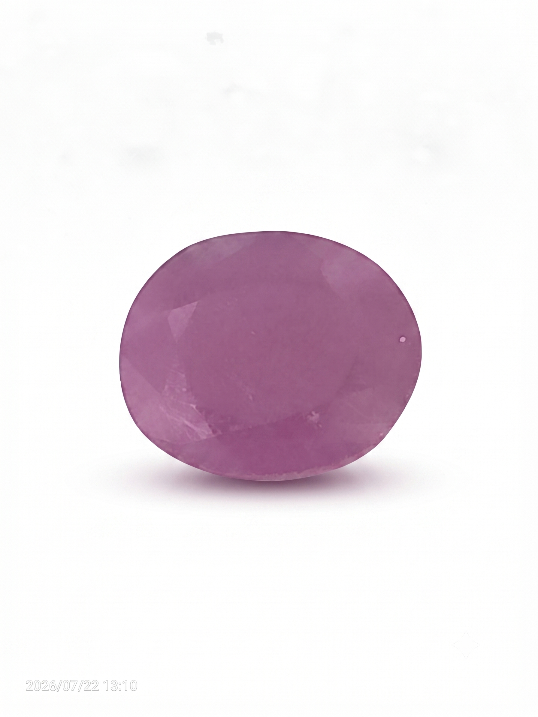 Premium 5.97 Cts Certified Natural Ruby (Manik) Oval Mixed Cut - Image 4
