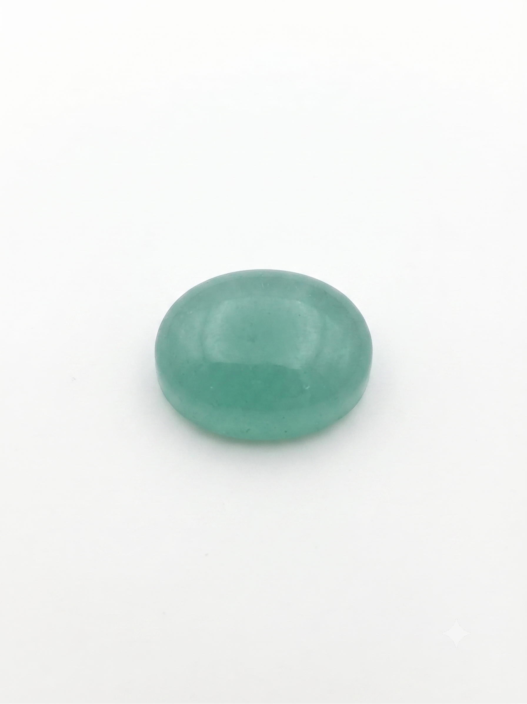 Natural Emerald (Panna) Certified Gemstone – 3.86 Carat Oval Mixed Cut - Image 2