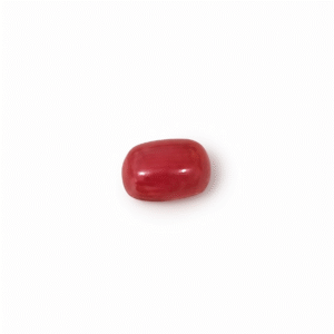 Natural Red Coral (Moonga) Gemstone – 4.69 Carat | Certified Loose Stone for Astrology, Ring & Pendant