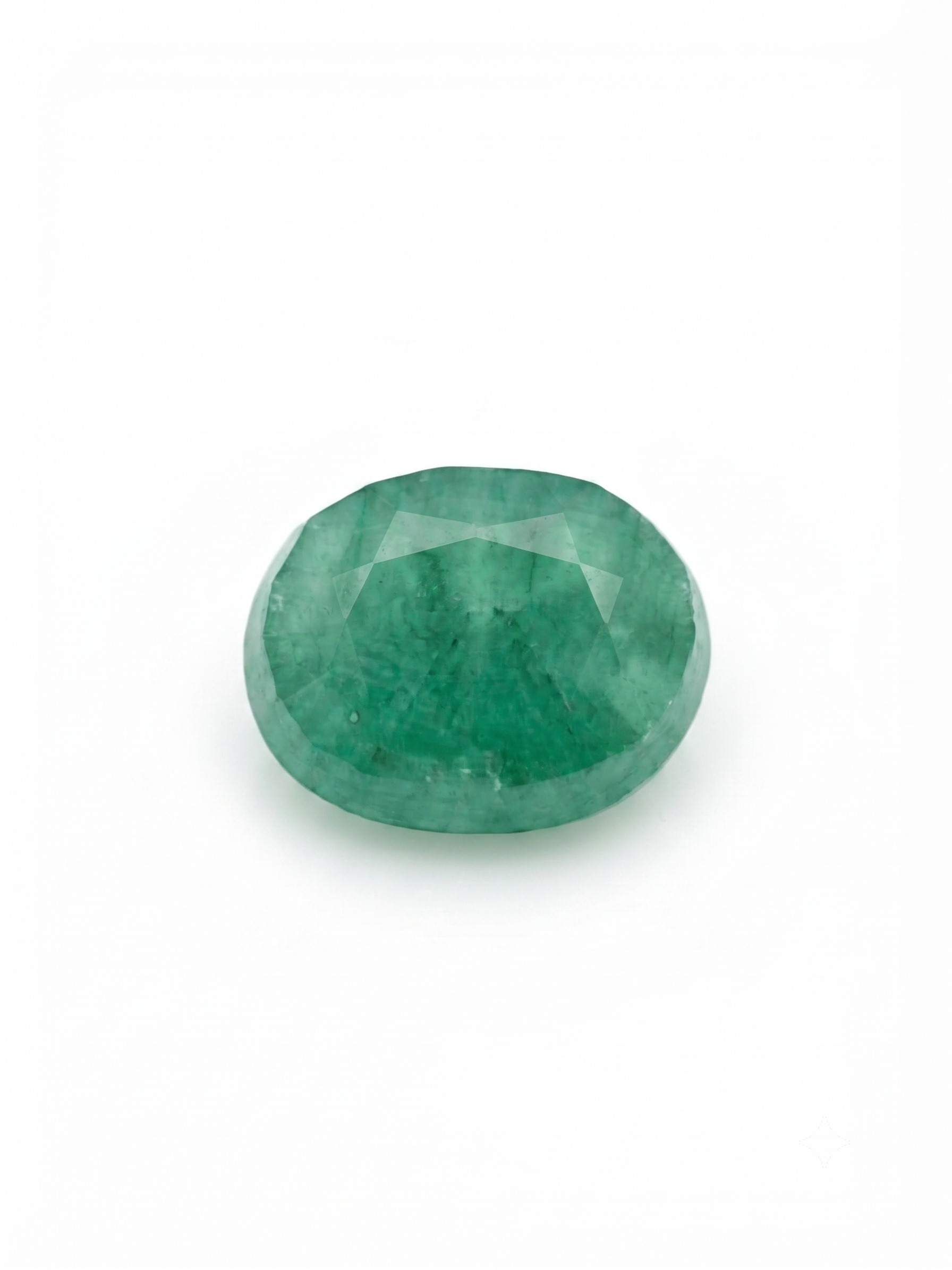 Natural Emerald (Panna) – Oval Mixed Cut Loose Gemstone (4.98 Cts) - Image 5