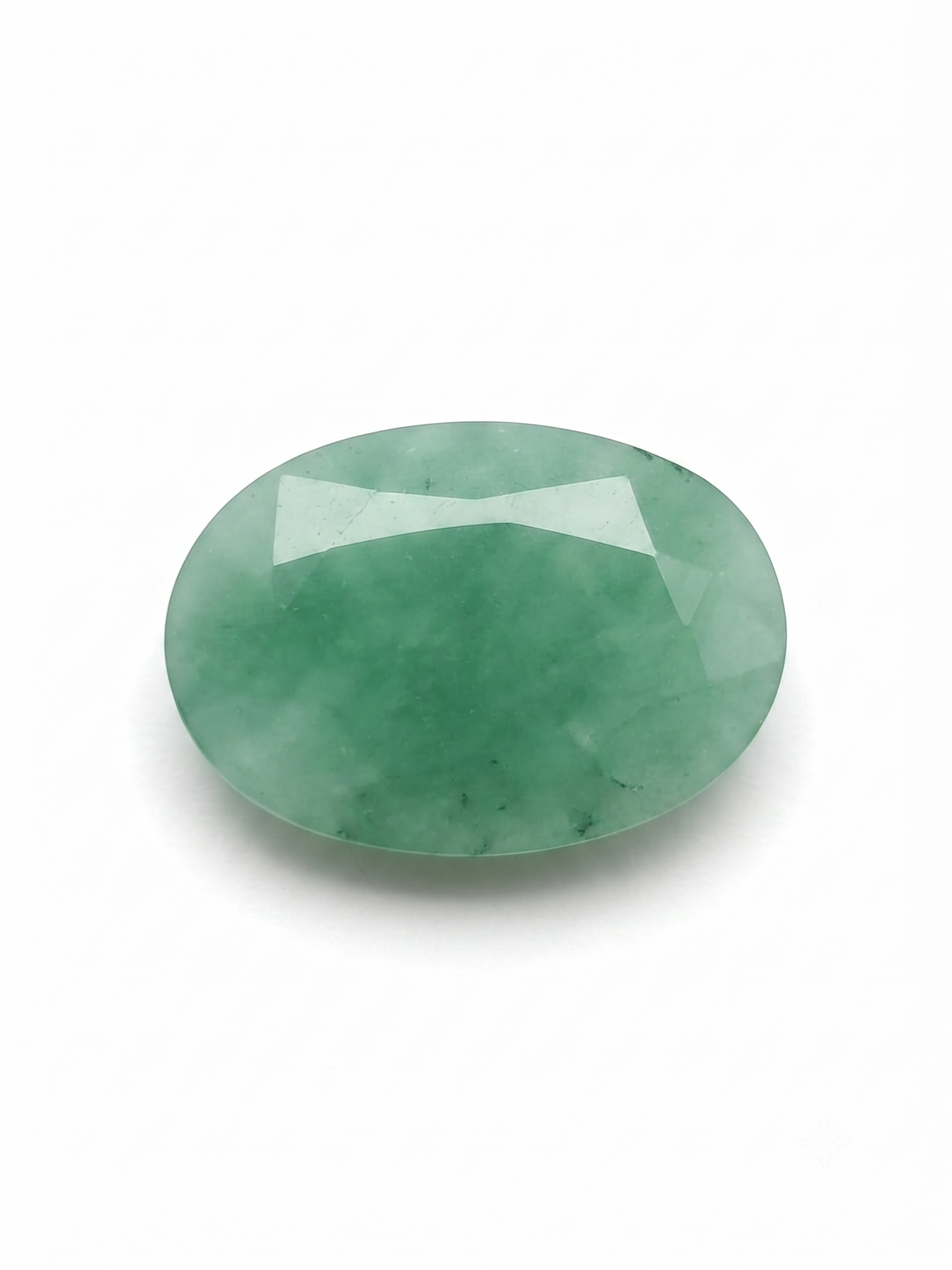 Natural Emerald (Panna) Oval Mixed Cut Gemstone – 6.65 Carats | IGI Certified - Image 2