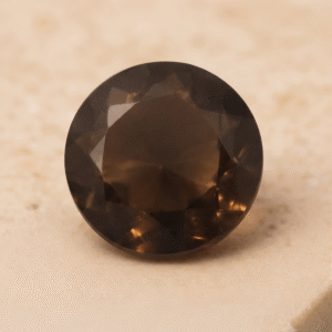 Natural Smoky Quartz Round Cut Gemstone – 18.61 Ct