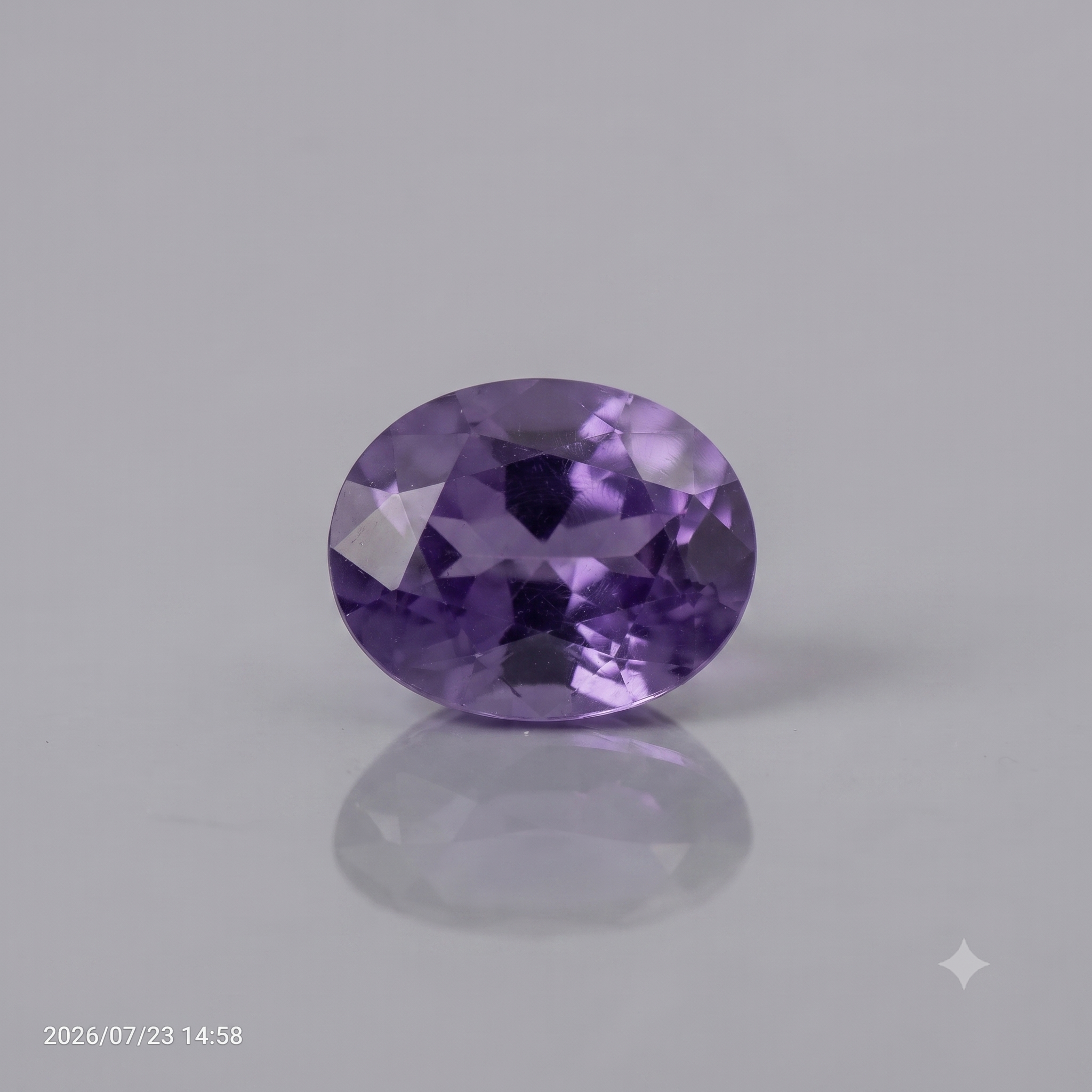 Natural Amethyst Gemstone | 4.27 Carats Purple - Image 3