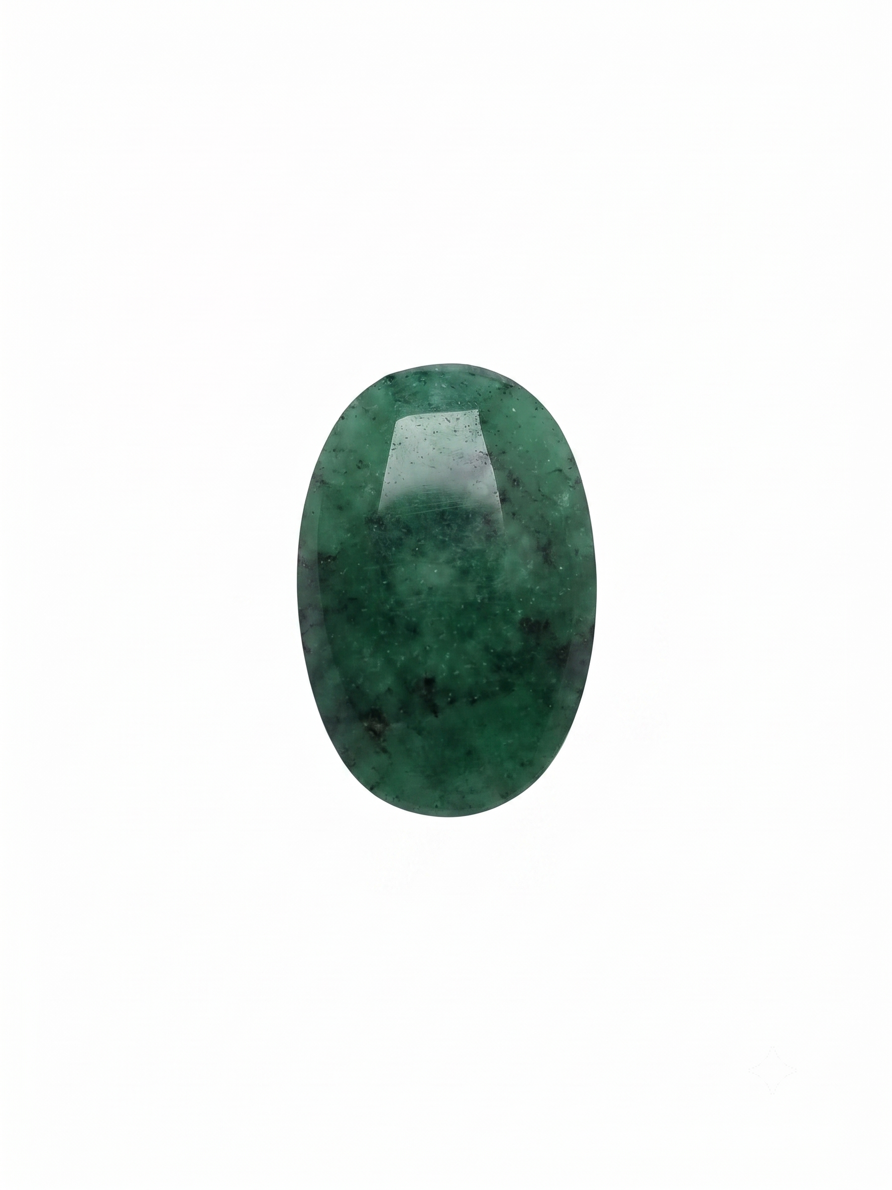 Natural Emerald (Panna) – 5.90 Carat IGI Certified Oval Mixed Cut Green Emerald - Image 4