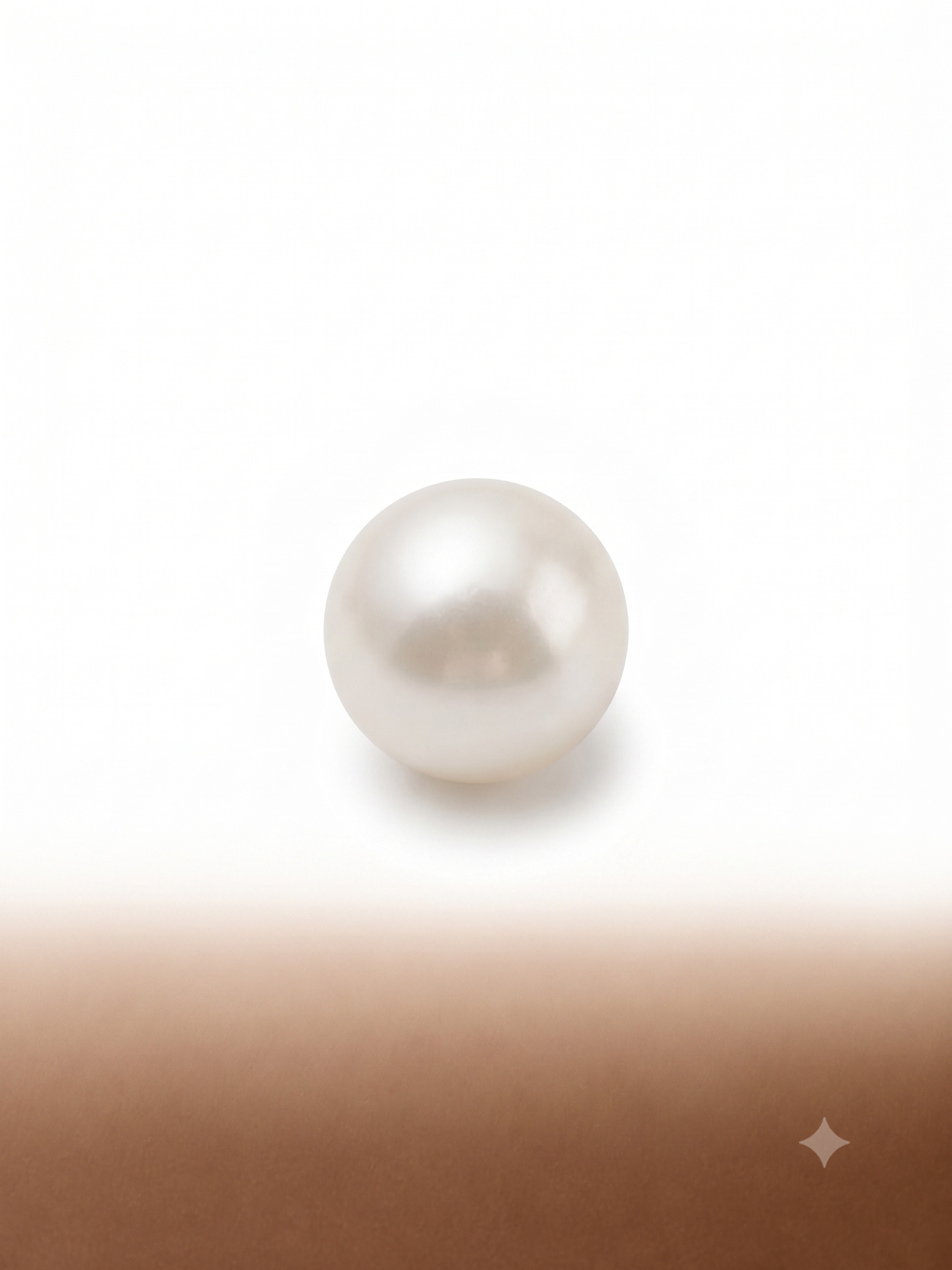 Natural White Pearl Round Gemstone – 10 Carats - Image 4