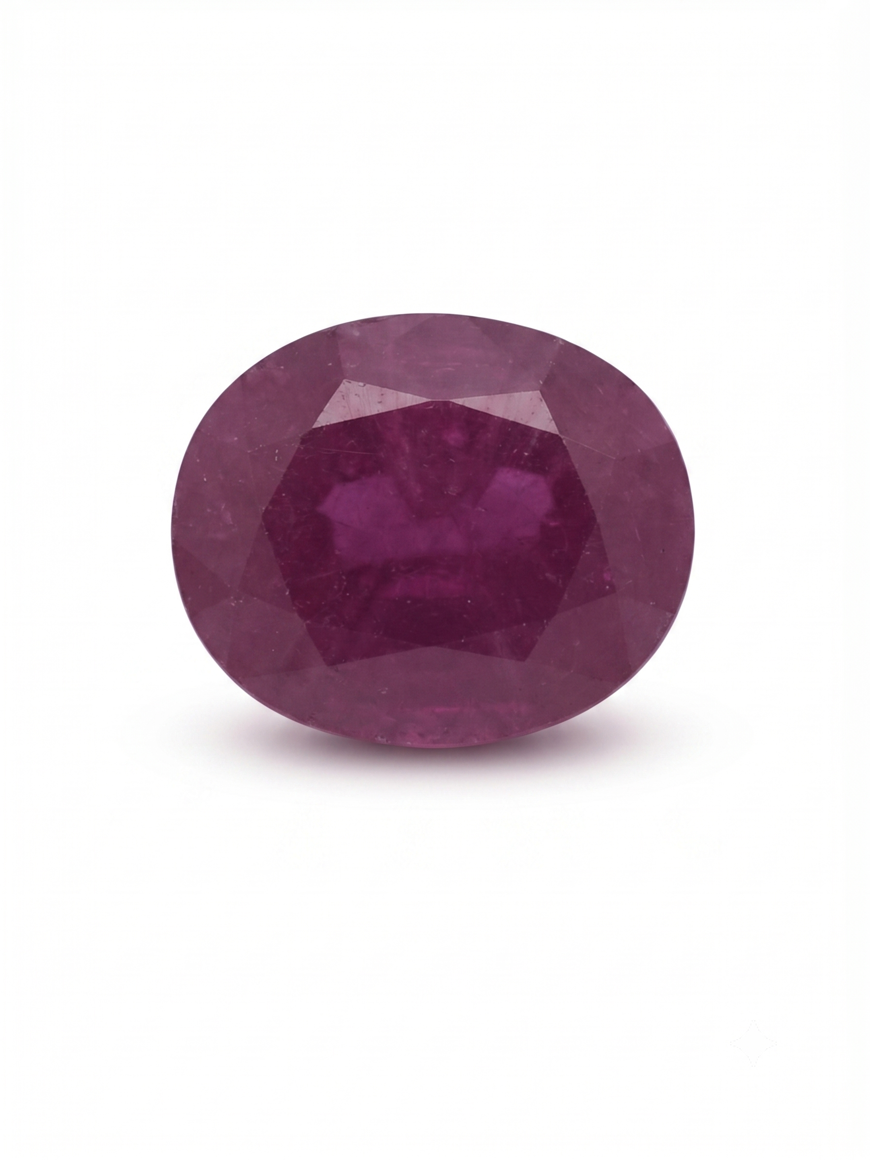 Premium 16.92 Cts Certified Natural Ruby (Manik) Oval Mixed Cut