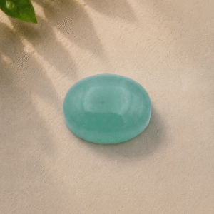 Natural Emerald (Panna) Certified Gemstone – 3.86 Carat Oval Mixed Cut