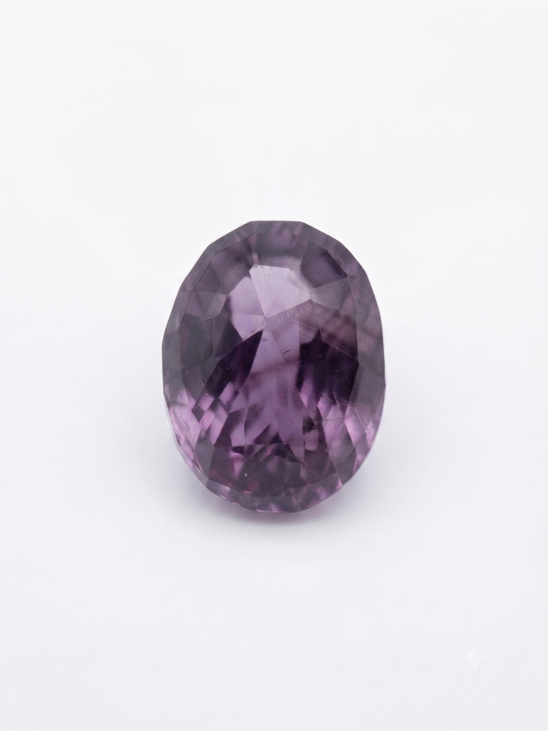 Natural Amethyst (Jamunia) Gemstone – 9.57 Carat Certified Oval Mixed Cut Purple Quartz Stone - Image 3