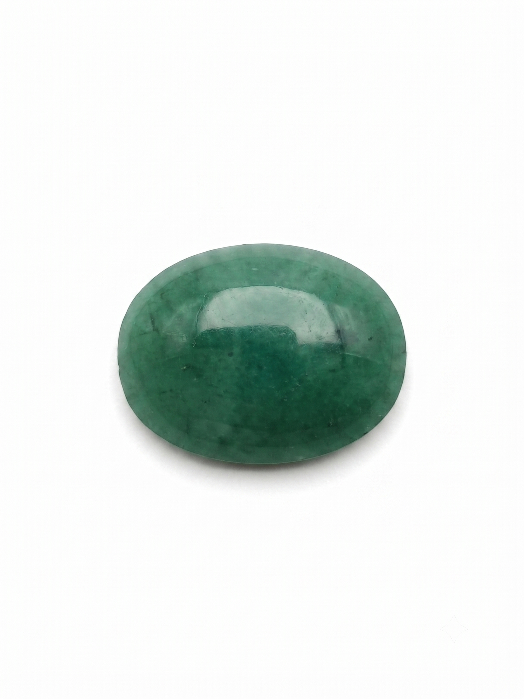 Natural Emerald (Panna) – Oval Cabochon Loose Gemstone