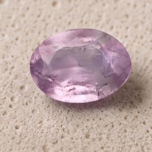 Natural Pink Ametrine Gemstone – 18.60 Ct Oval Mixed Cut Loose Quartz Gemstone