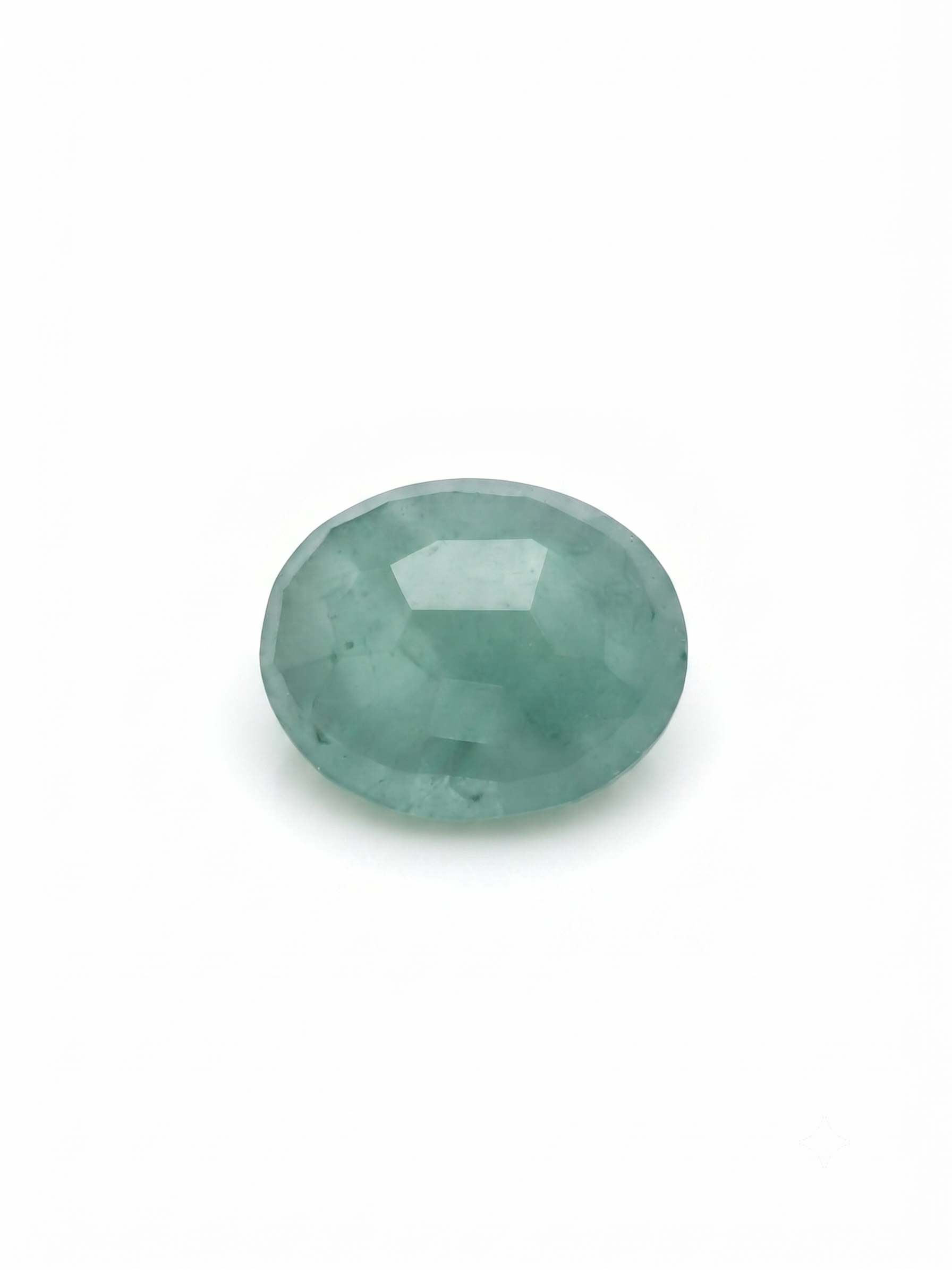 Natural Certified Emerald (Panna) Oval Cabochon Gemstone – 3.32 Carat | IGI Certified