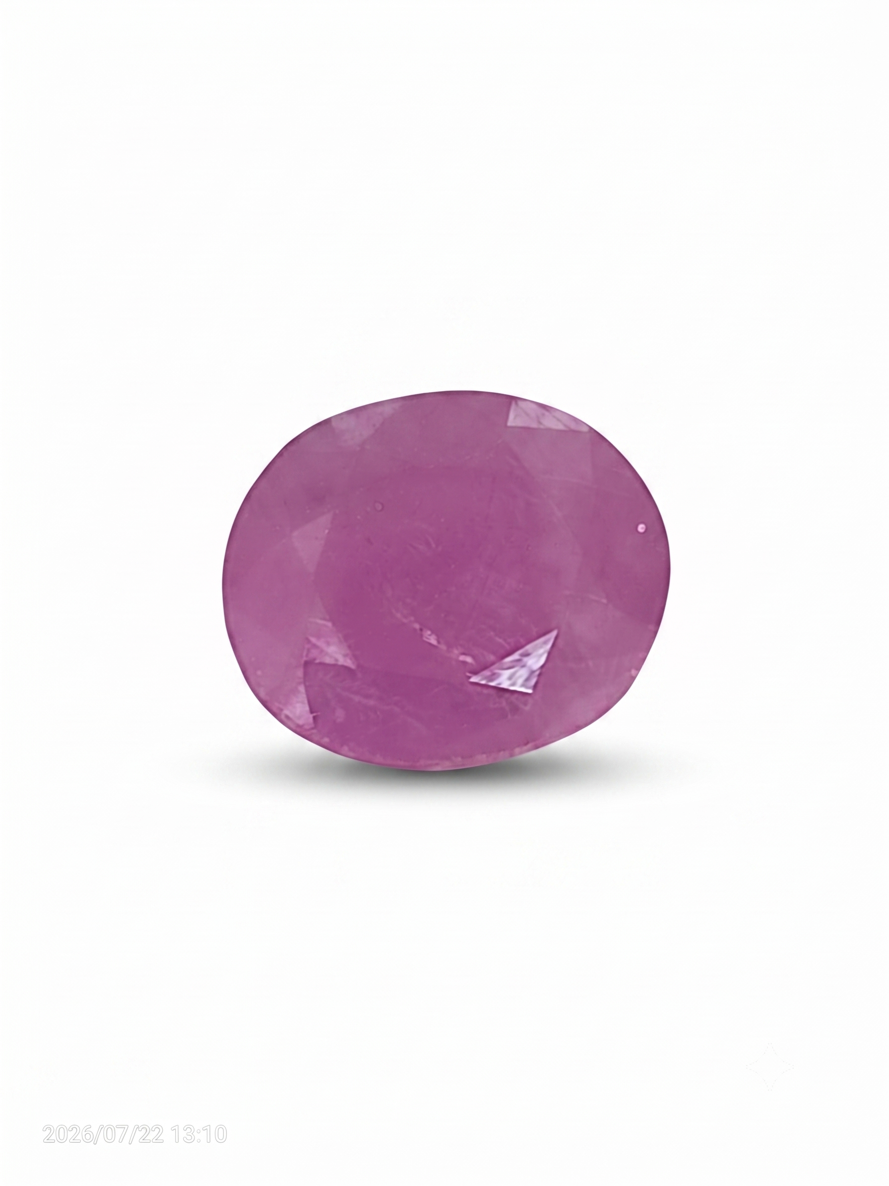 Premium 5.97 Cts Certified Natural Ruby (Manik) Oval Mixed Cut