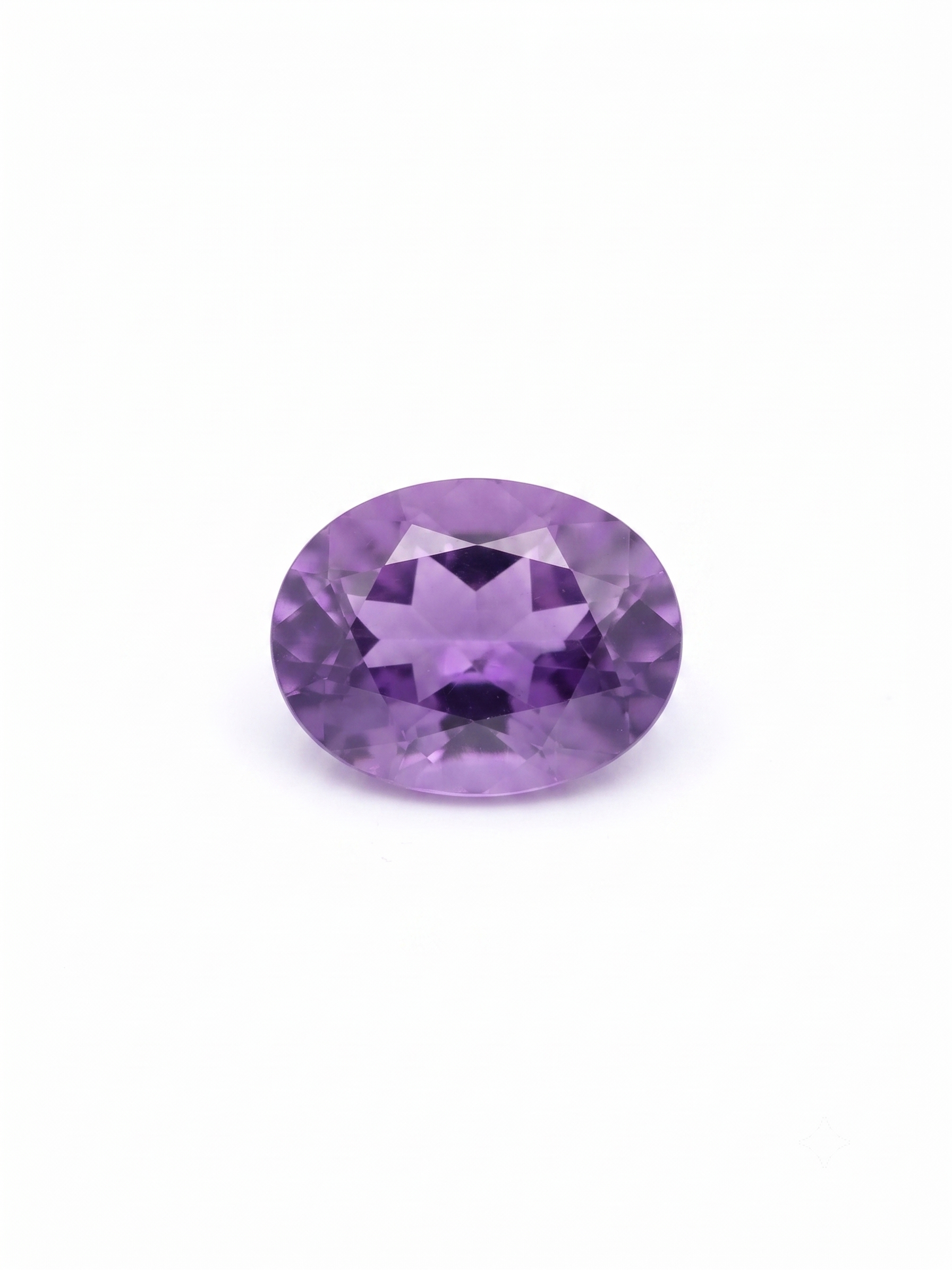 Natural Amethyst (Jamunia) 3.20 Carat Certified Purple Gemstone | Original Shani Ratna for Peace, Wisdom & Spiritual Growth