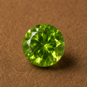Natural Green Zircon Round Cut Loose Gemstone – 17.60 CT.