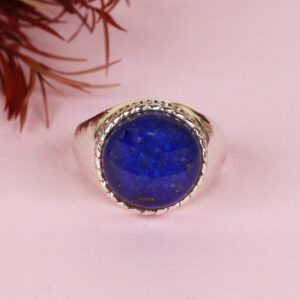 Natural Lapis Lazuli Gemstone Ring – 36.30 Ct